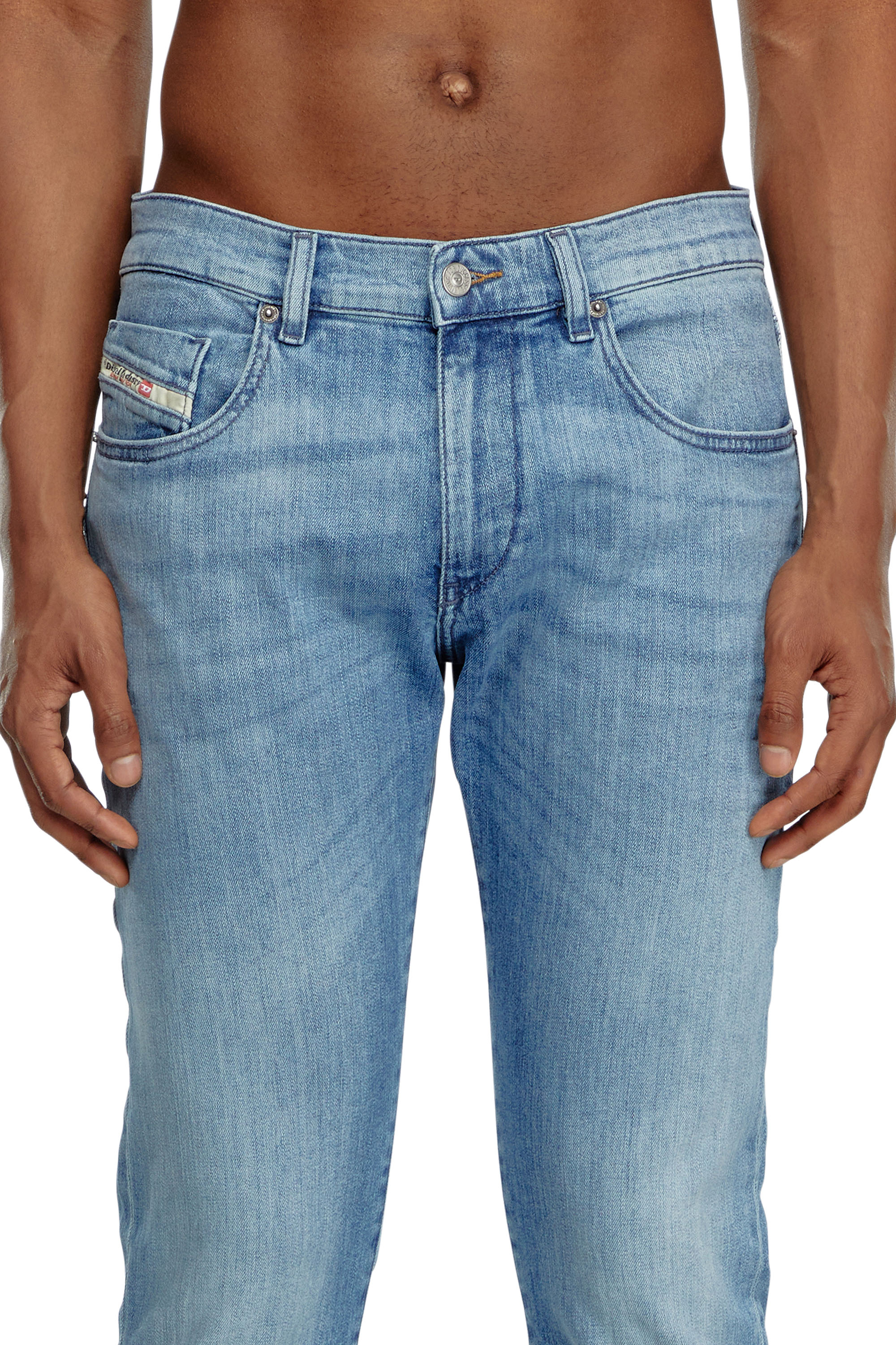 Diesel - Slim Jeans 2019 D-Strukt 0GRDI, Bleu Clair - Image 5