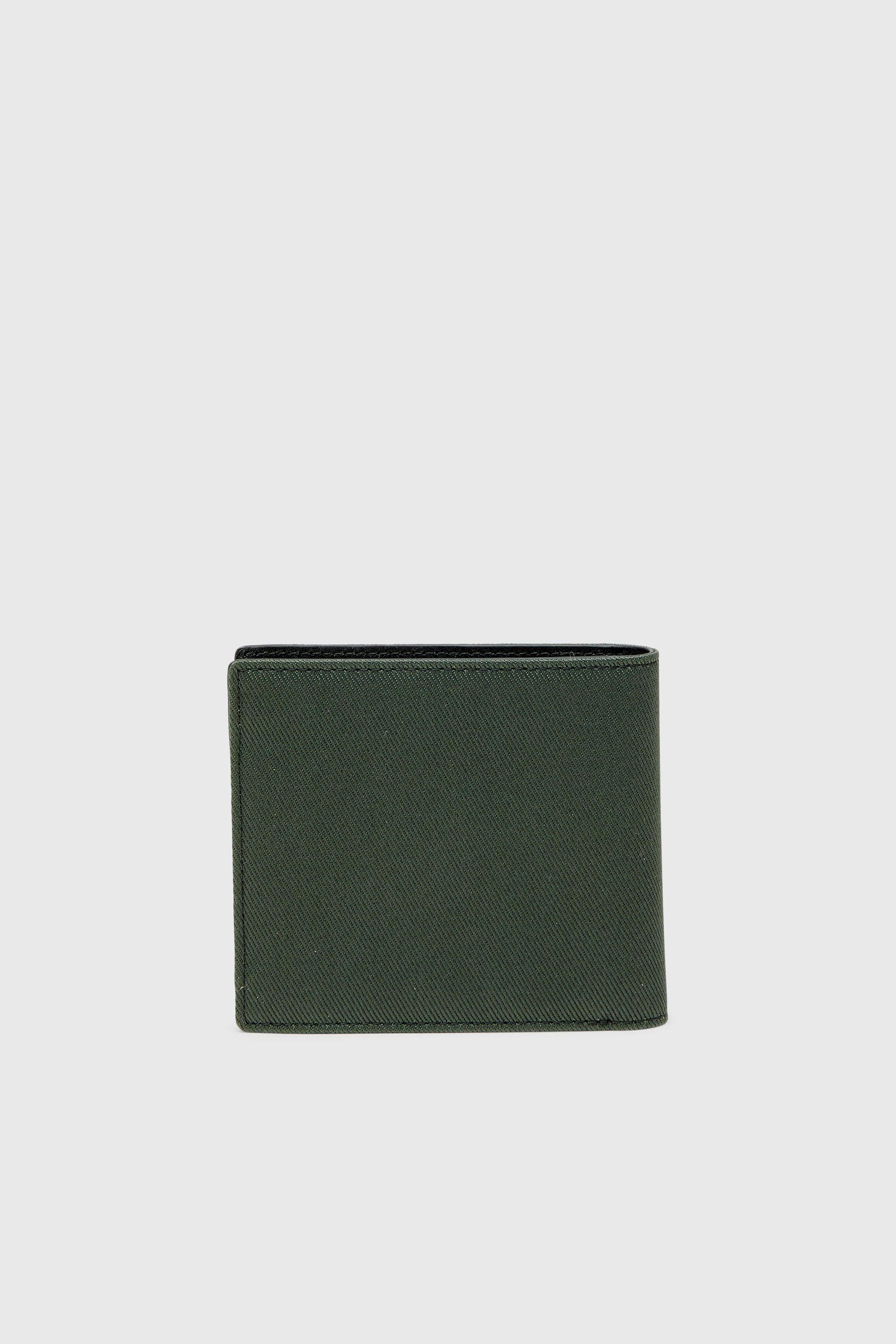 Diesel - D-PACK BI FOLD COIN 3D, Petit portefeuille &agrave; deux volets avec patch Diesel Homme in Vert - 2