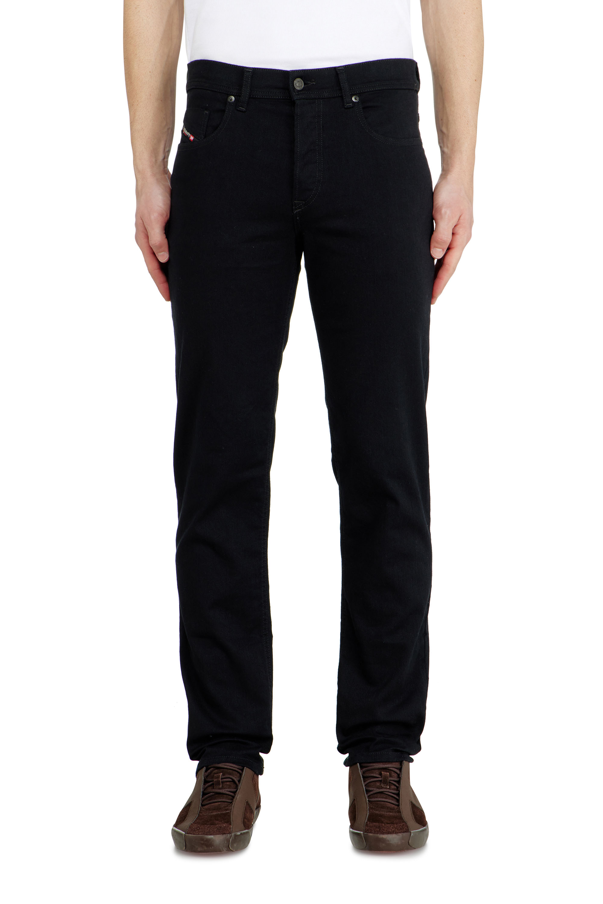 Diesel - Regular Jeans 2023 D-Finitive 069YP Homme, Noir/Gris fonc&eacute; - Image 1