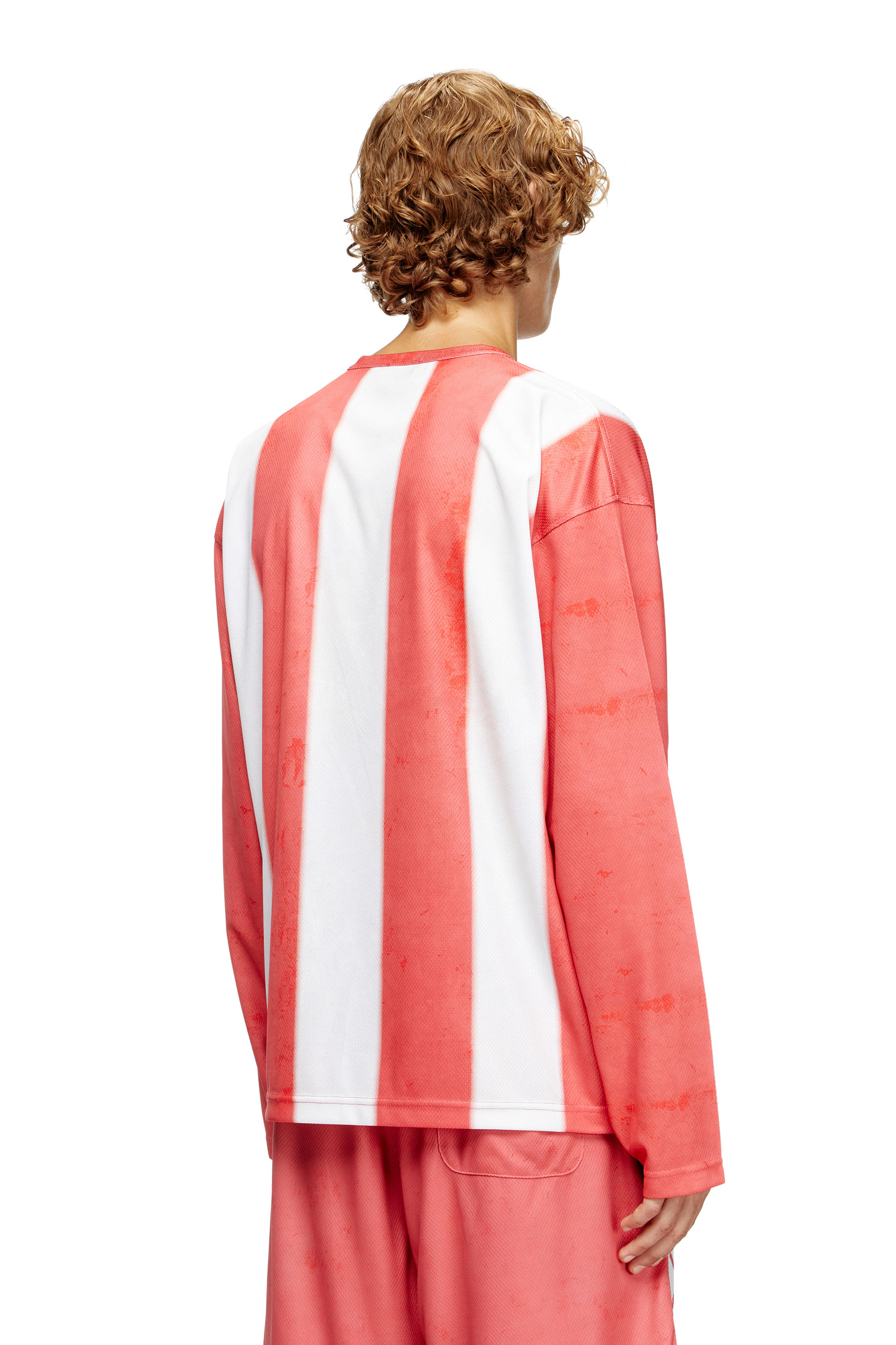 Diesel - T-RUBY, T-shirt a manica lunga con patch fotografiche Uomo in ToBeDefined - 4