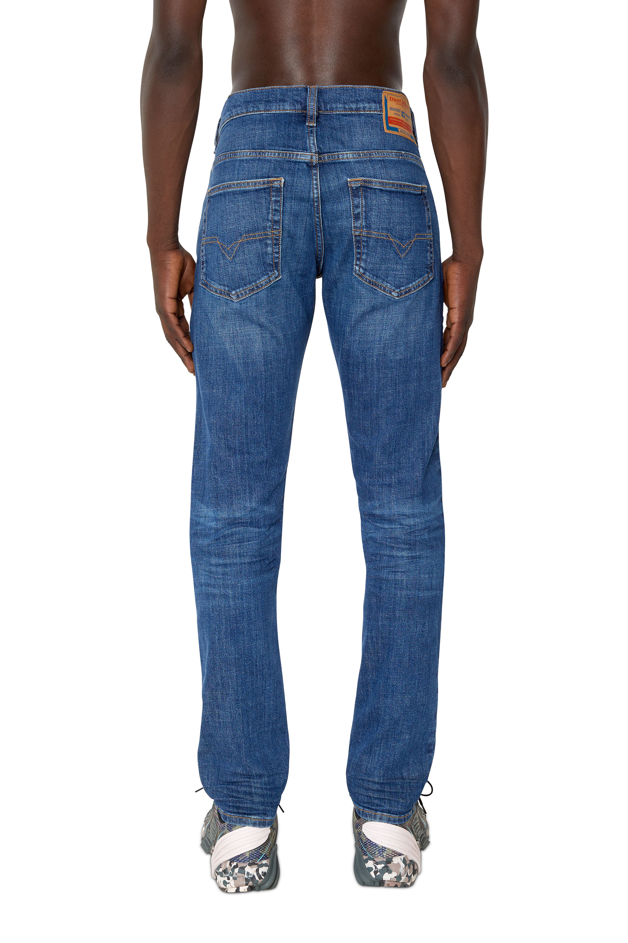 Diesel - D-Luster 0IHAR Slim Jeans, Blu Scuro - Image 2