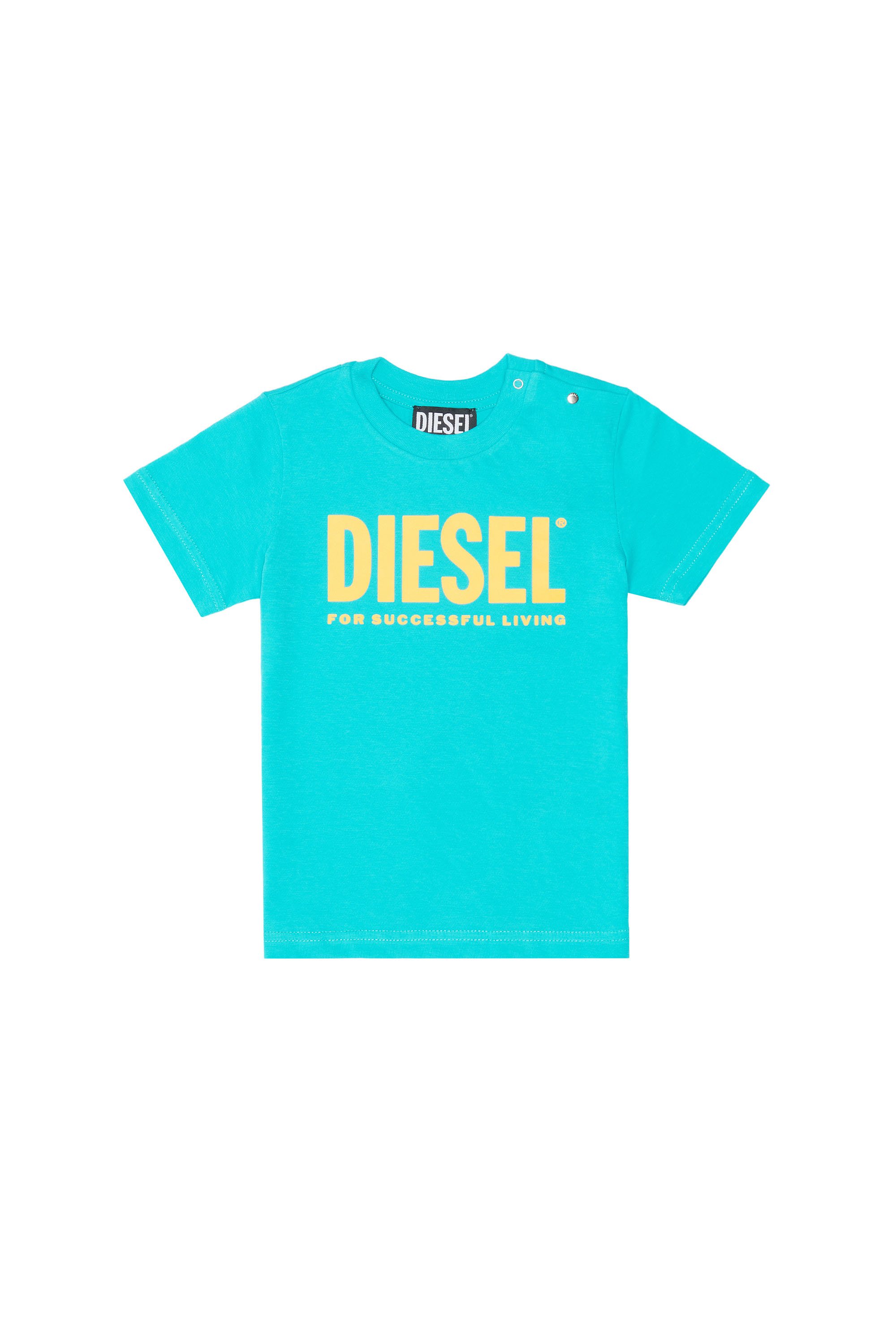 Diesel - TJUSTLOGOXB, Verde Acqua - Image 1