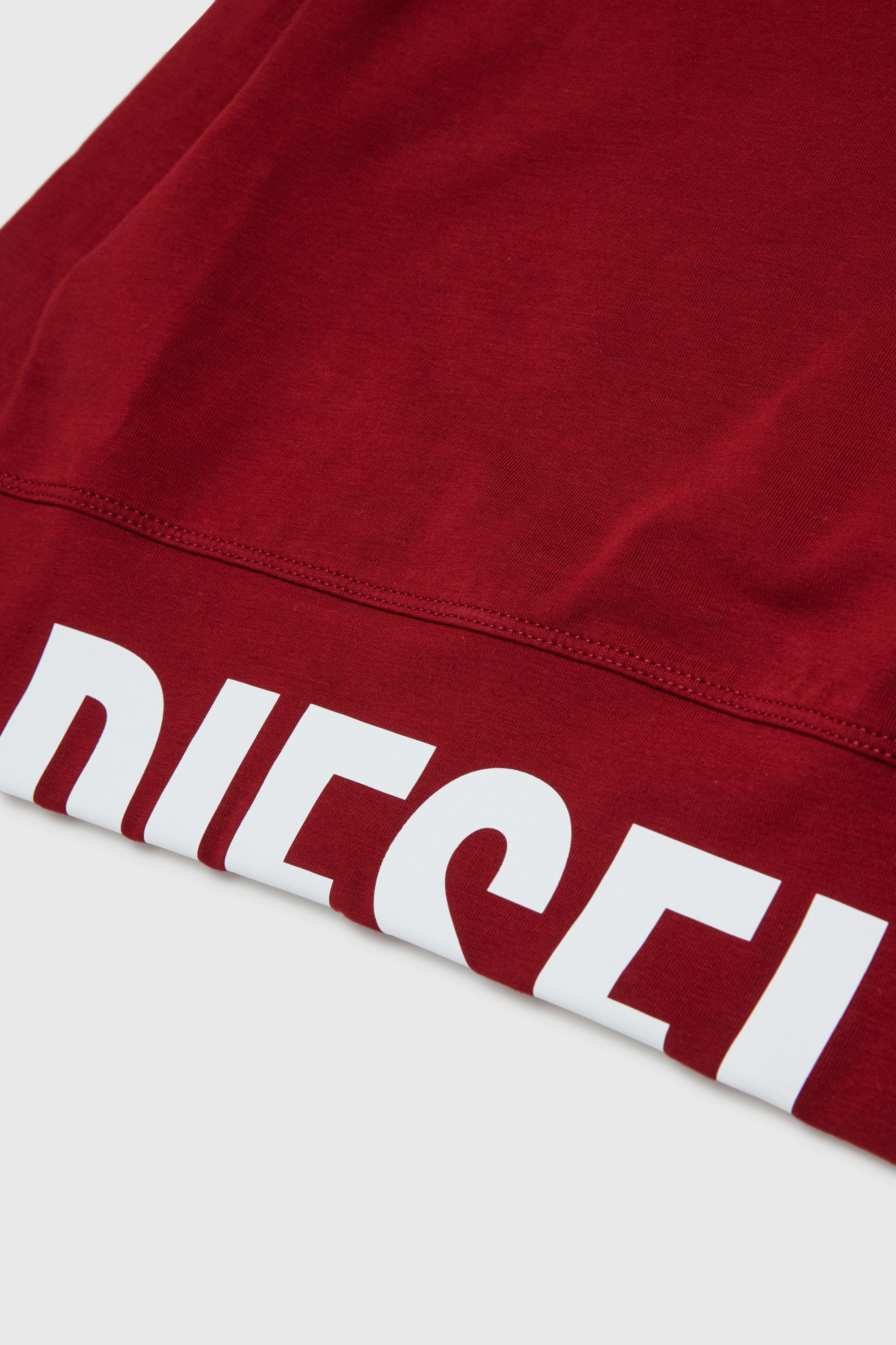 Diesel - TCEFILS, Crop top avec logo d&eacute;coup&eacute; Femme in Rouge - 4