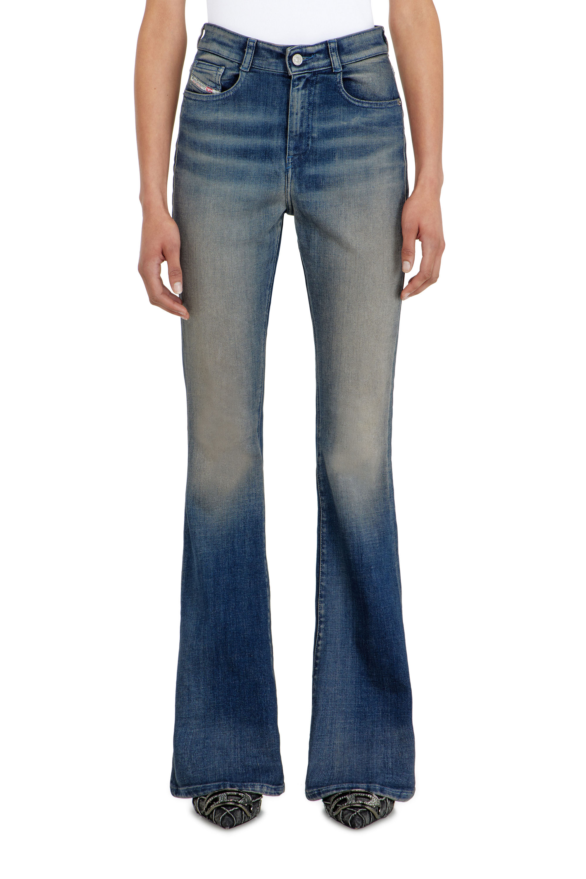 Diesel - Bootcut Jeans 1973 D-Partt 09P67 Femme, Bleu Fonc&eacute; - Image 4