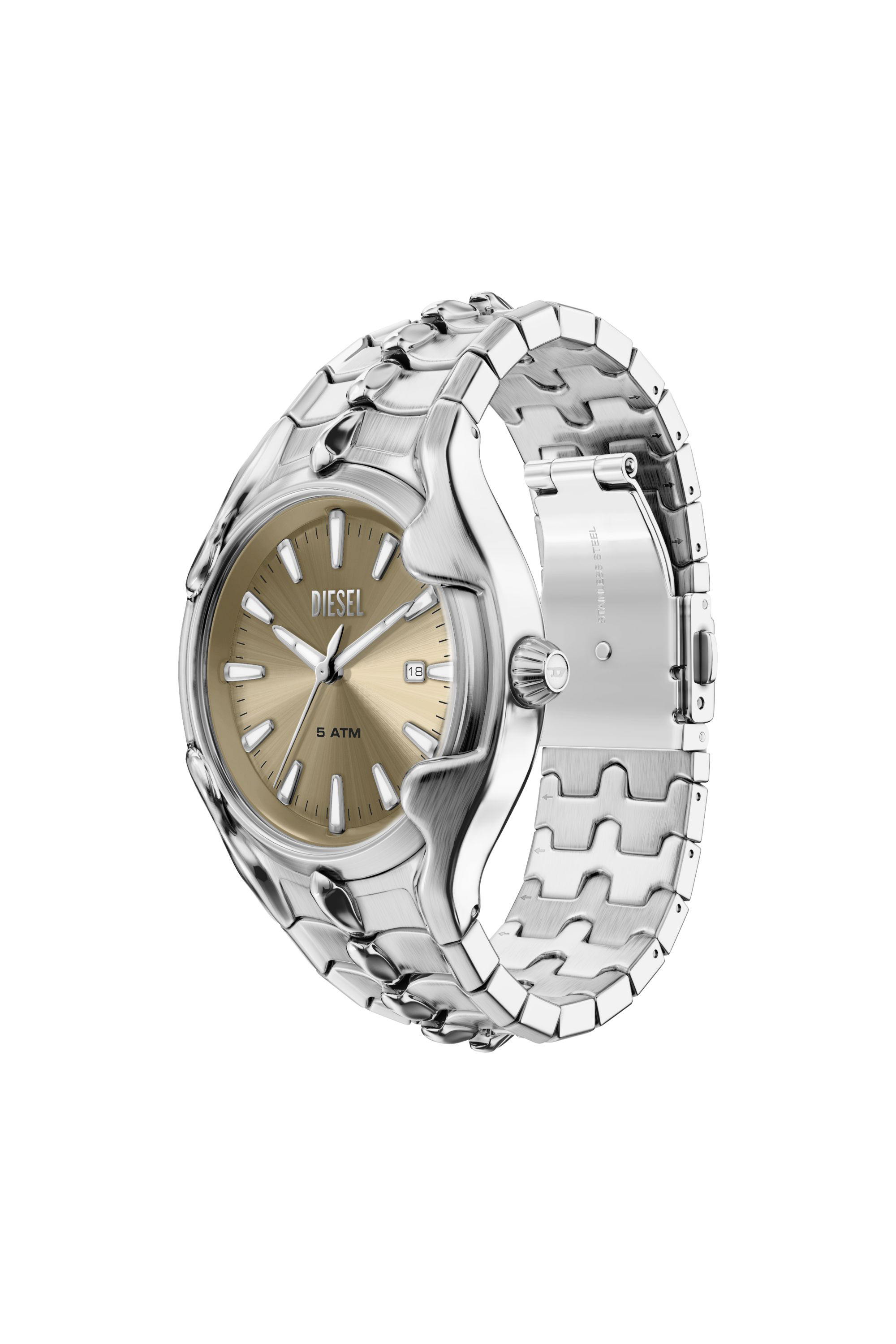Diesel - DZ2234 WATCH, Orologio Vert in acciaio inox Uomo in Argento - 2