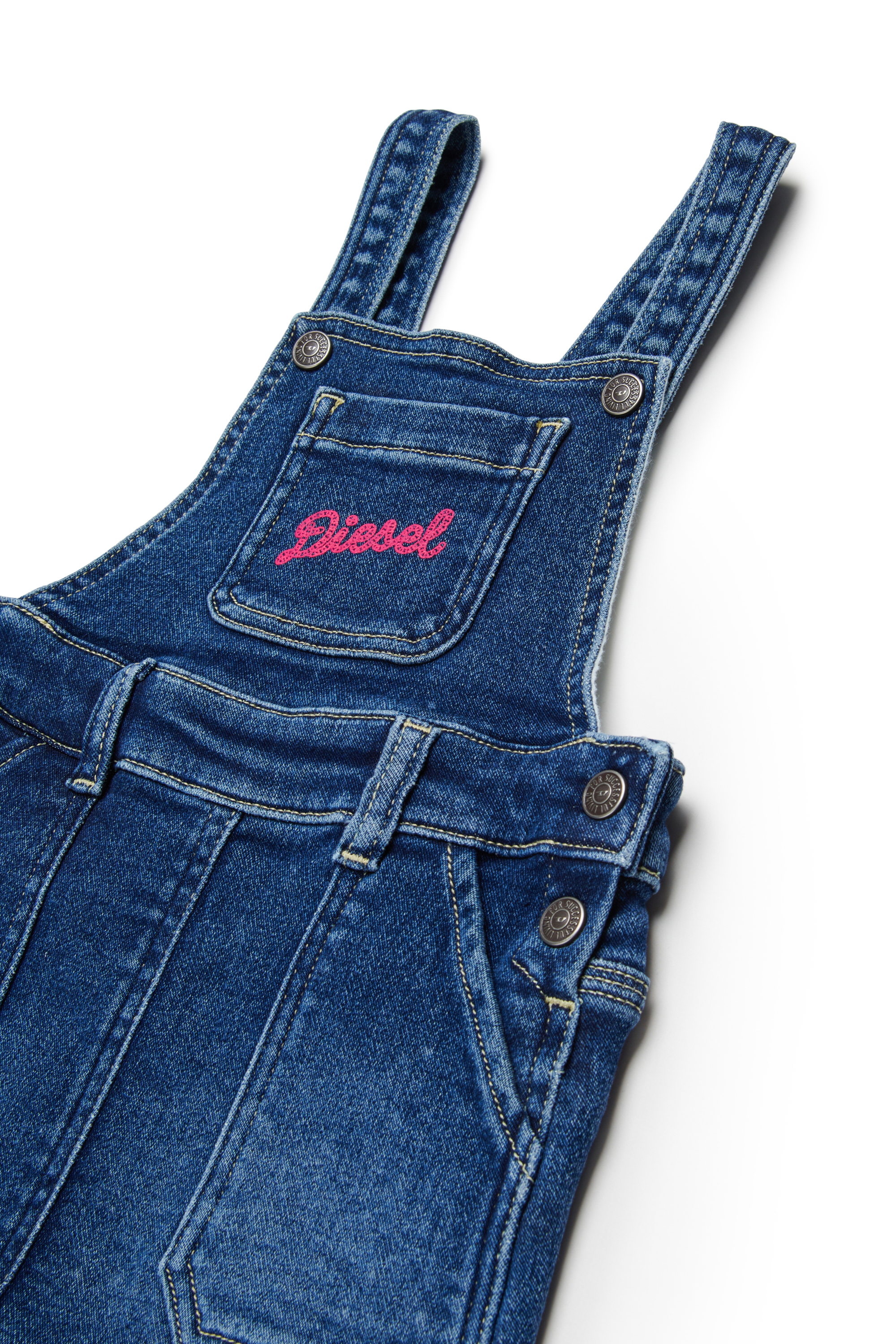 Diesel - JUMPIB JJJ, Damen JoggJeans Overall in Mittelblau - 3