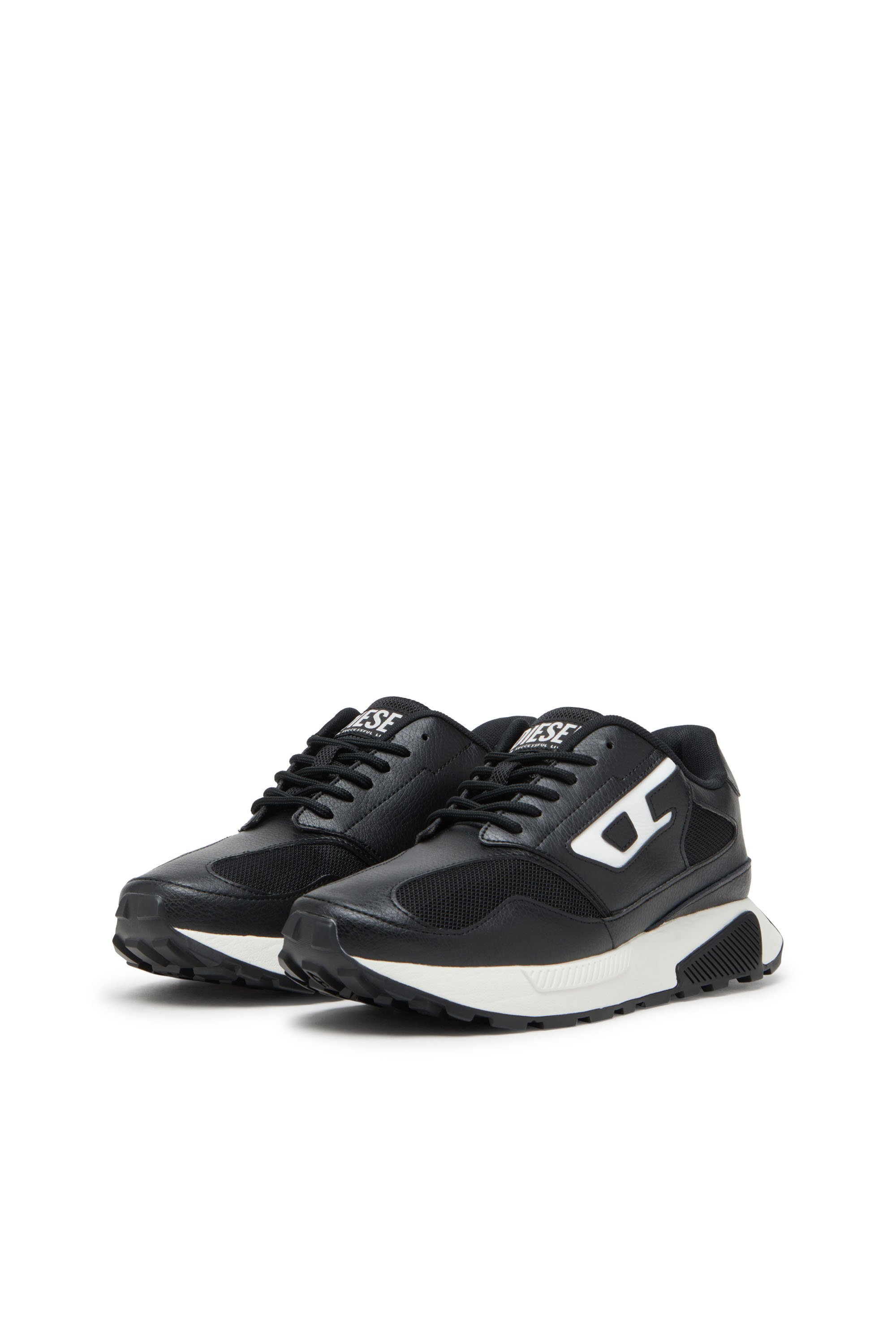 Diesel - S-TAME-D RUNNING W, Sneakers en mesh et PU Femme in Noir - 8