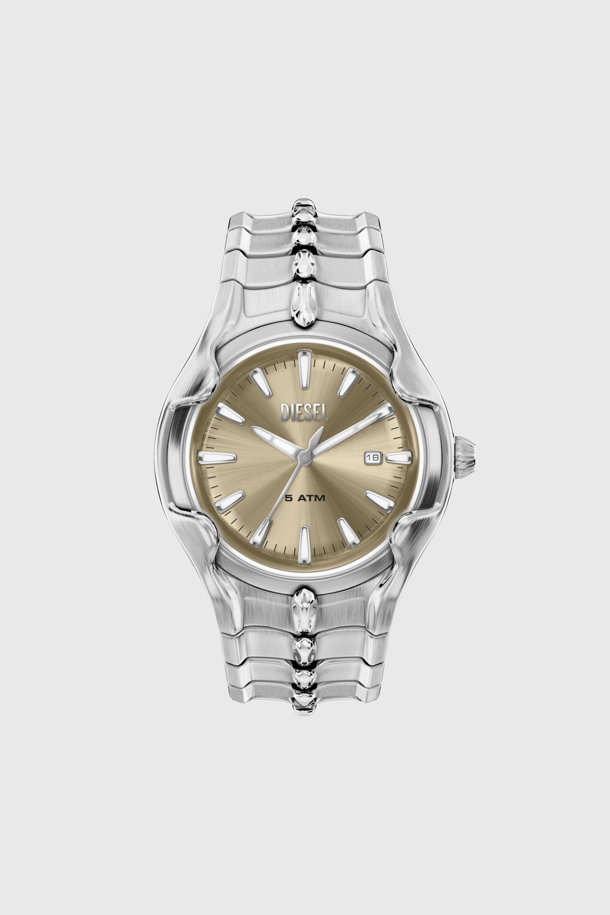Diesel - DZ2234 WATCH, Orologio Vert in acciaio inox Uomo in Argento - 1