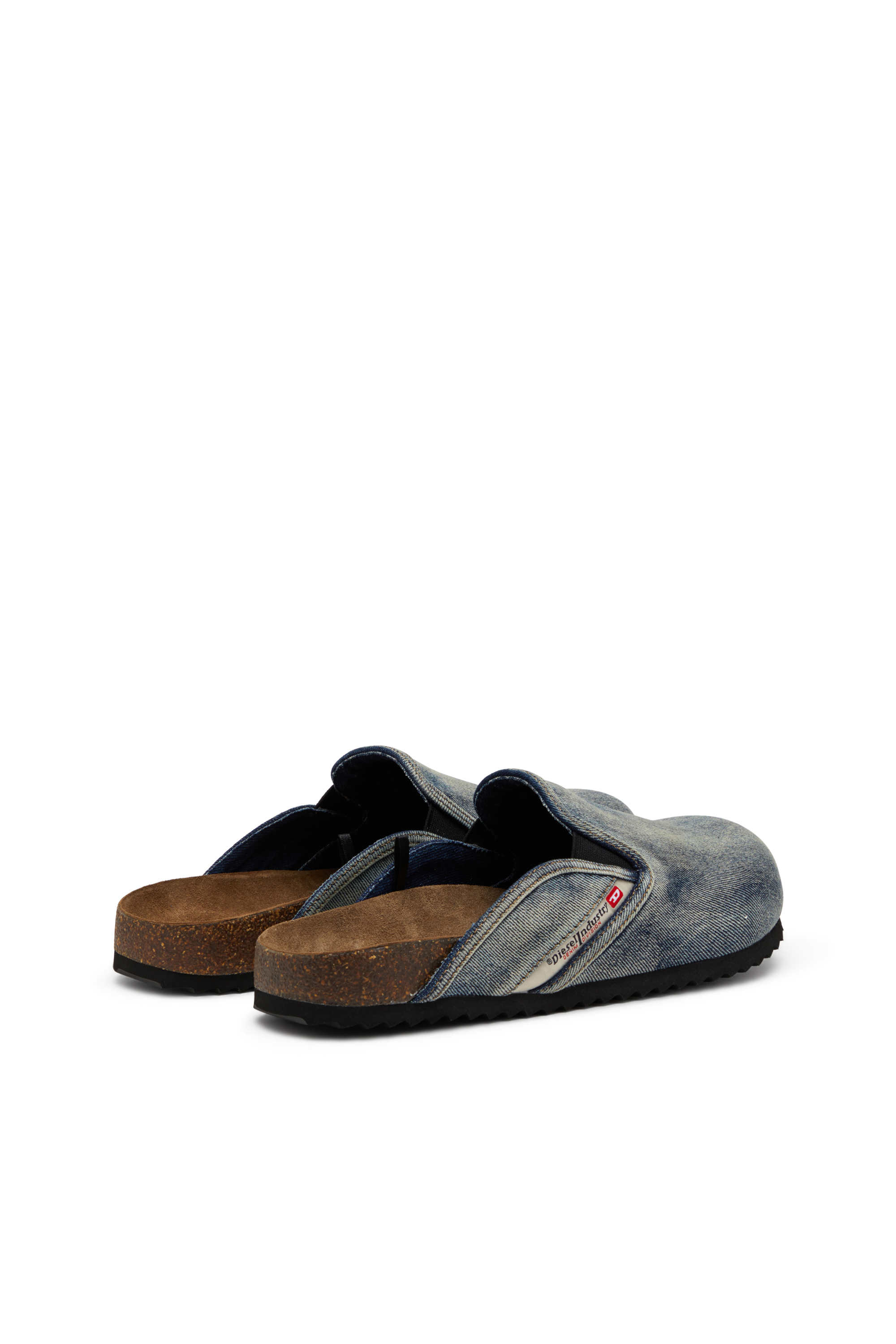 Diesel - D-WOODSTOCK SLIP-ON, Mule in denim Uomo in Blu - 4