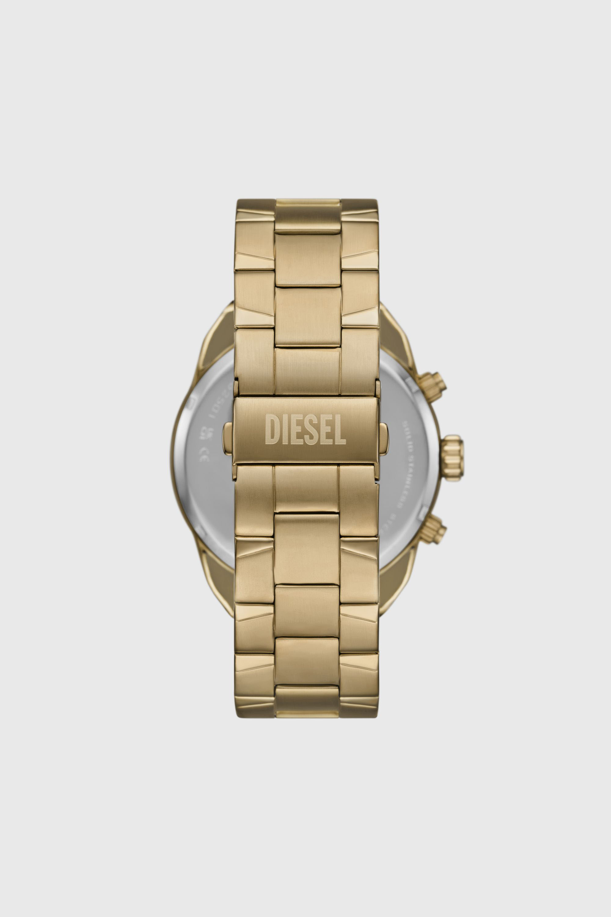 Diesel - DZ4678, Orologio Spiked con cinturino in acciaio inossidabile Uomo in Oro - 2