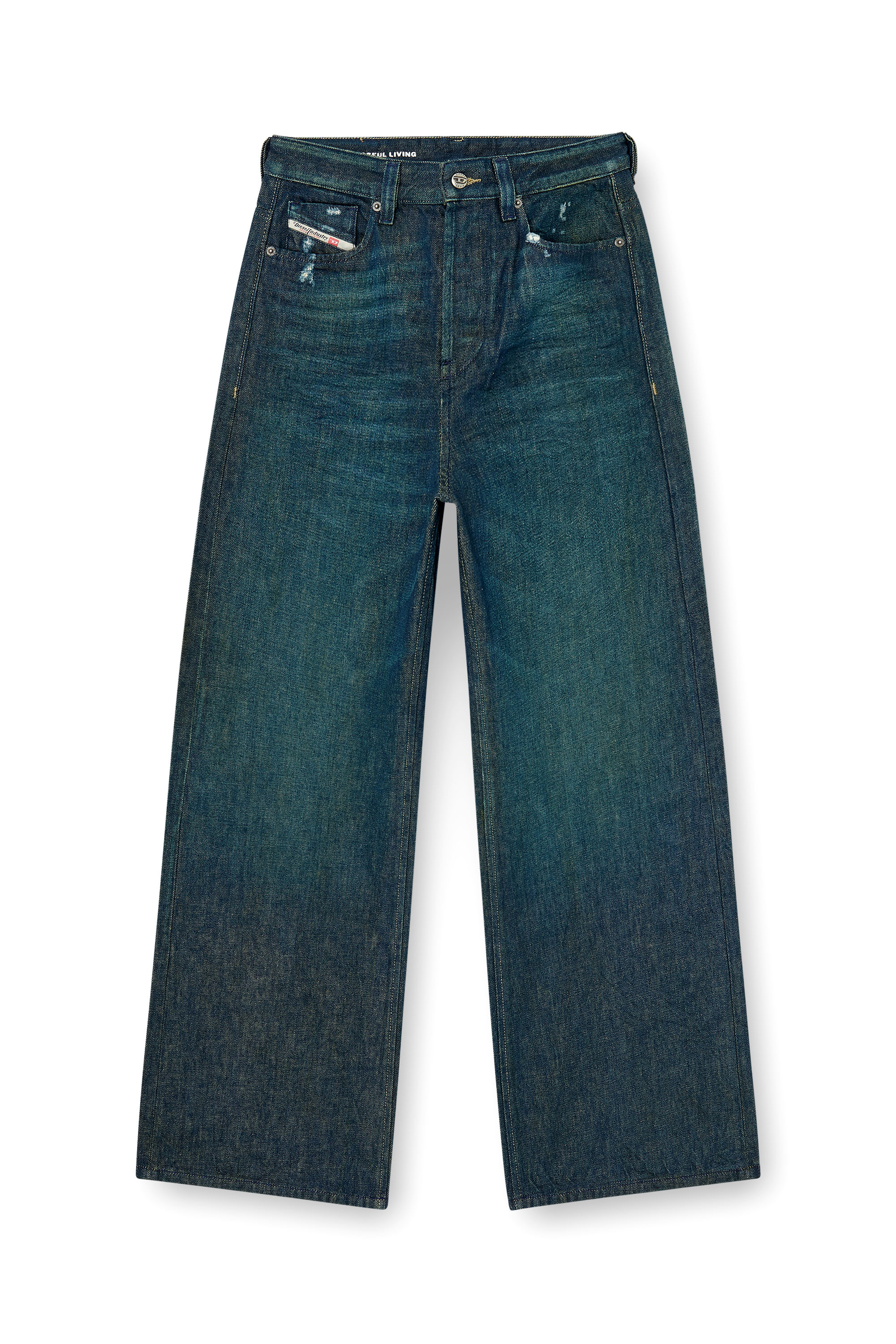 Diesel - Damen Relaxed Jeans 1996 D-Sire 0ADBY, Dunkelblau - 5