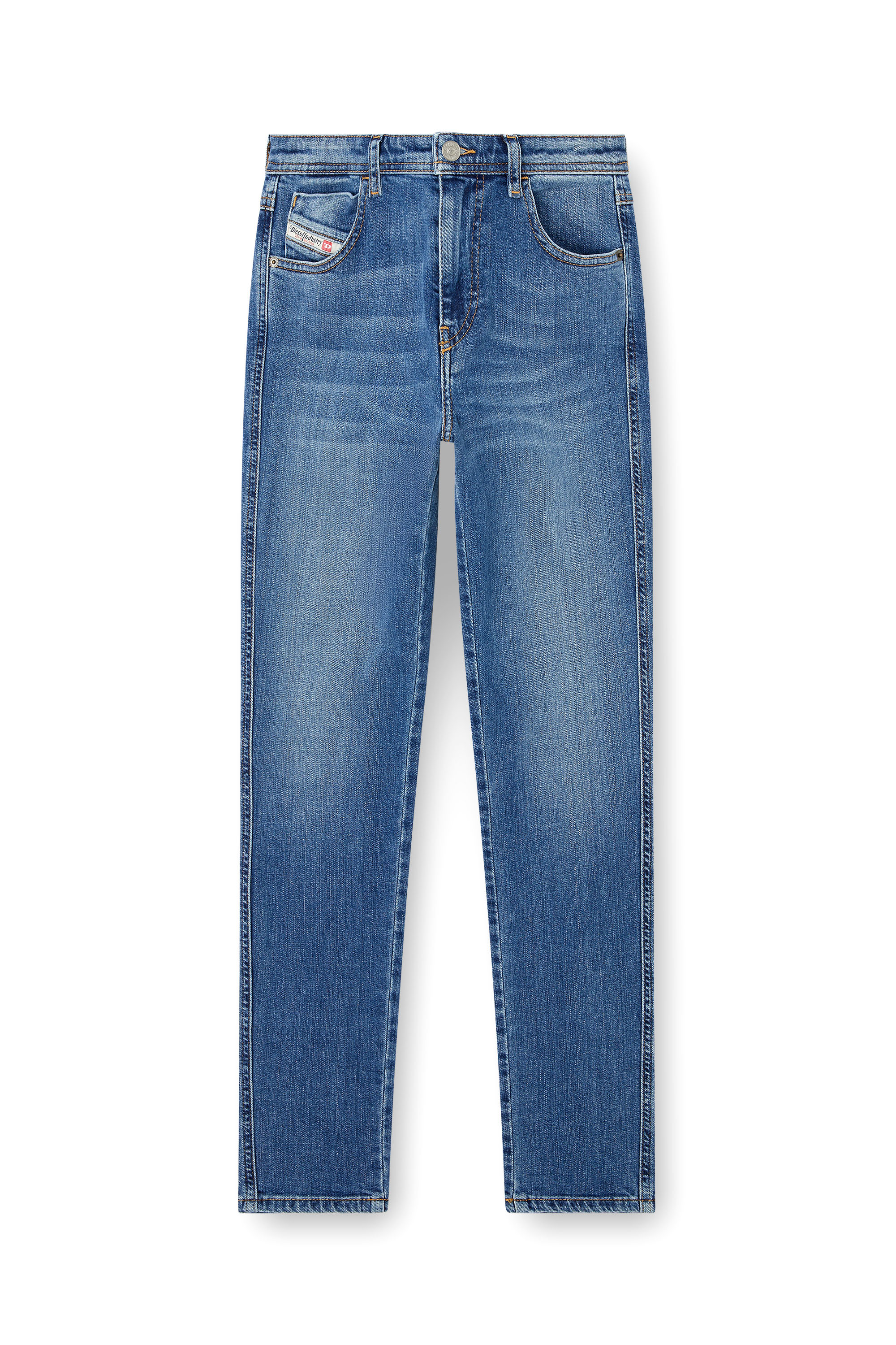 Diesel - Skinny Jeans 2015 Babhila 09L02 Femme, Bleu moyen - Image 3