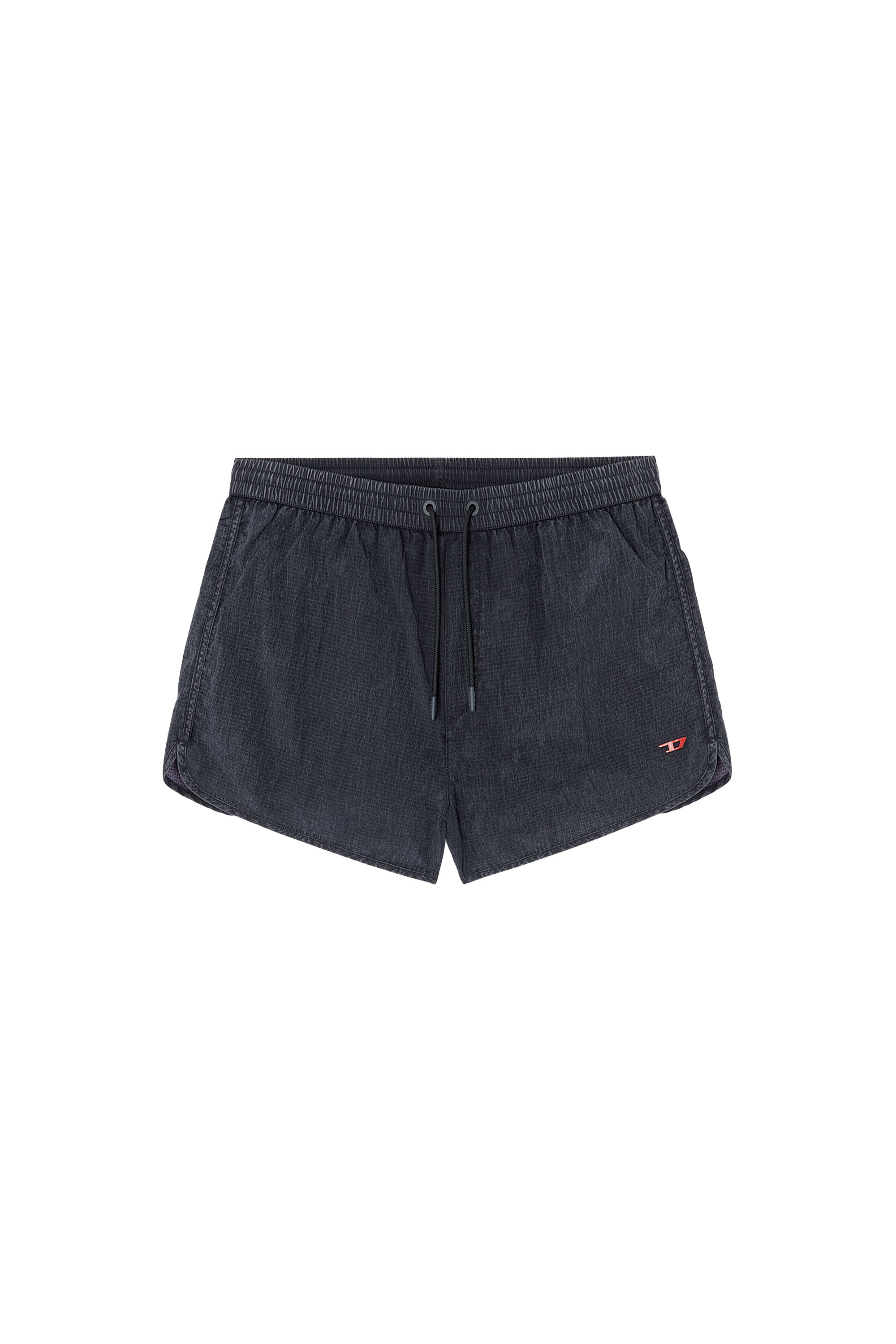 Diesel - OLIVER-30-D-POP, Short de bain en tissu indéchirable traité Homme in Noir - 4