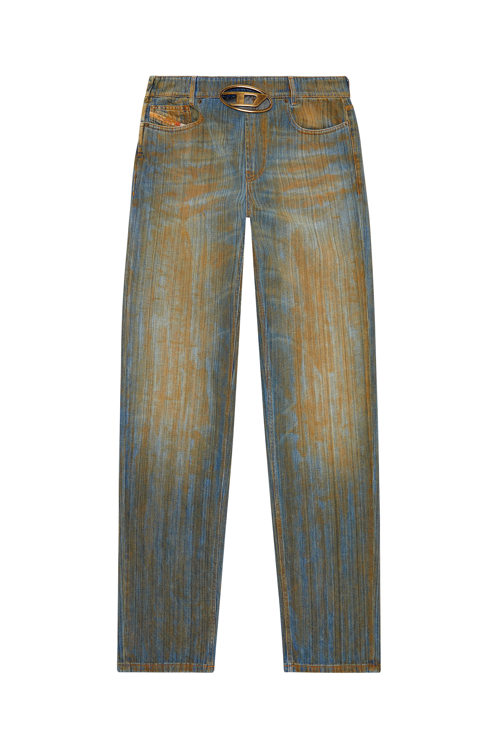 Diesel - Straight Jeans 2010 D-Macs 0NLAL, Blu medio - Image 3