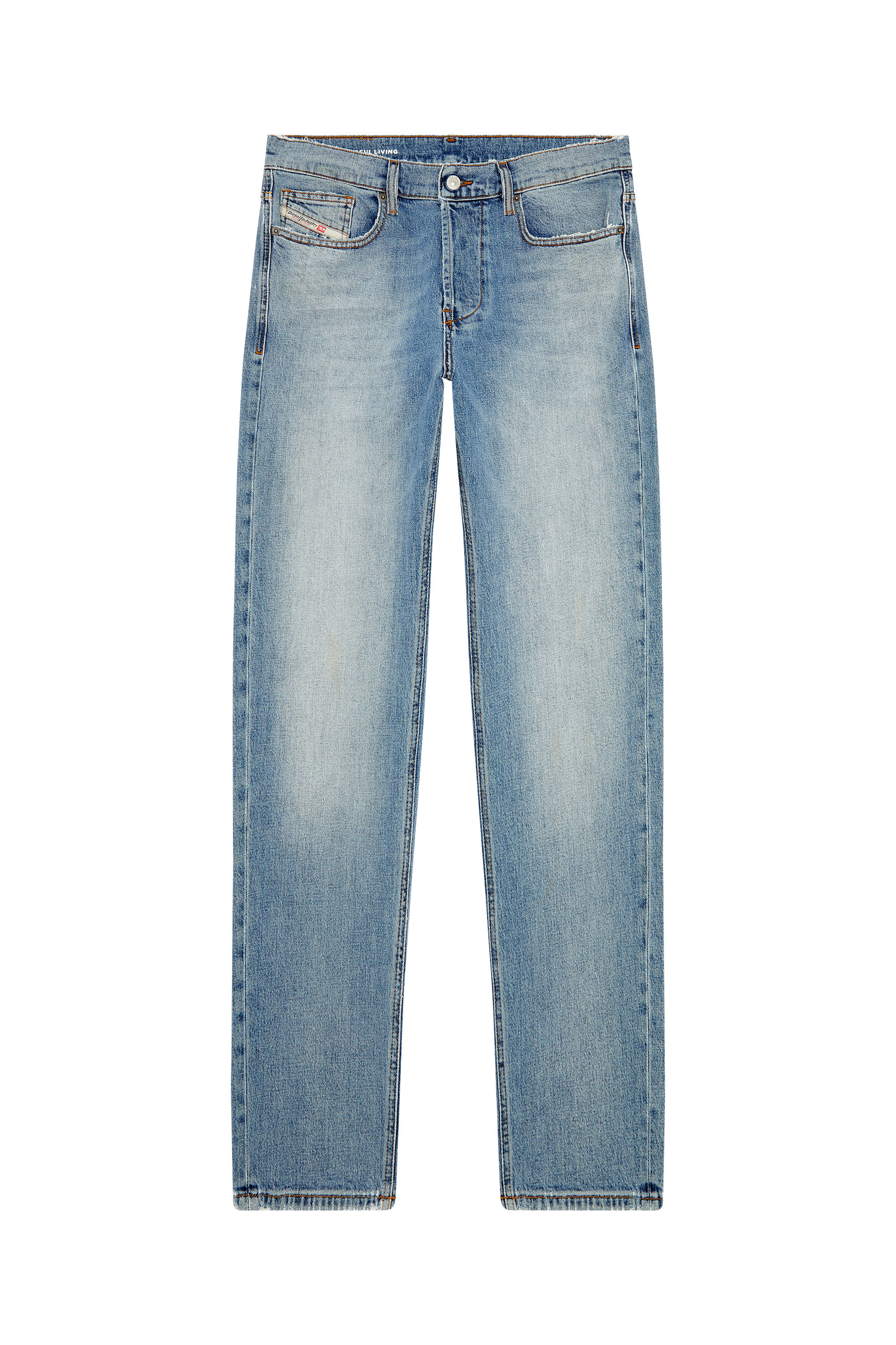 Diesel - Straight Jeans 2010 D-Macs 0DQAD, Bleu Clair - Image 5