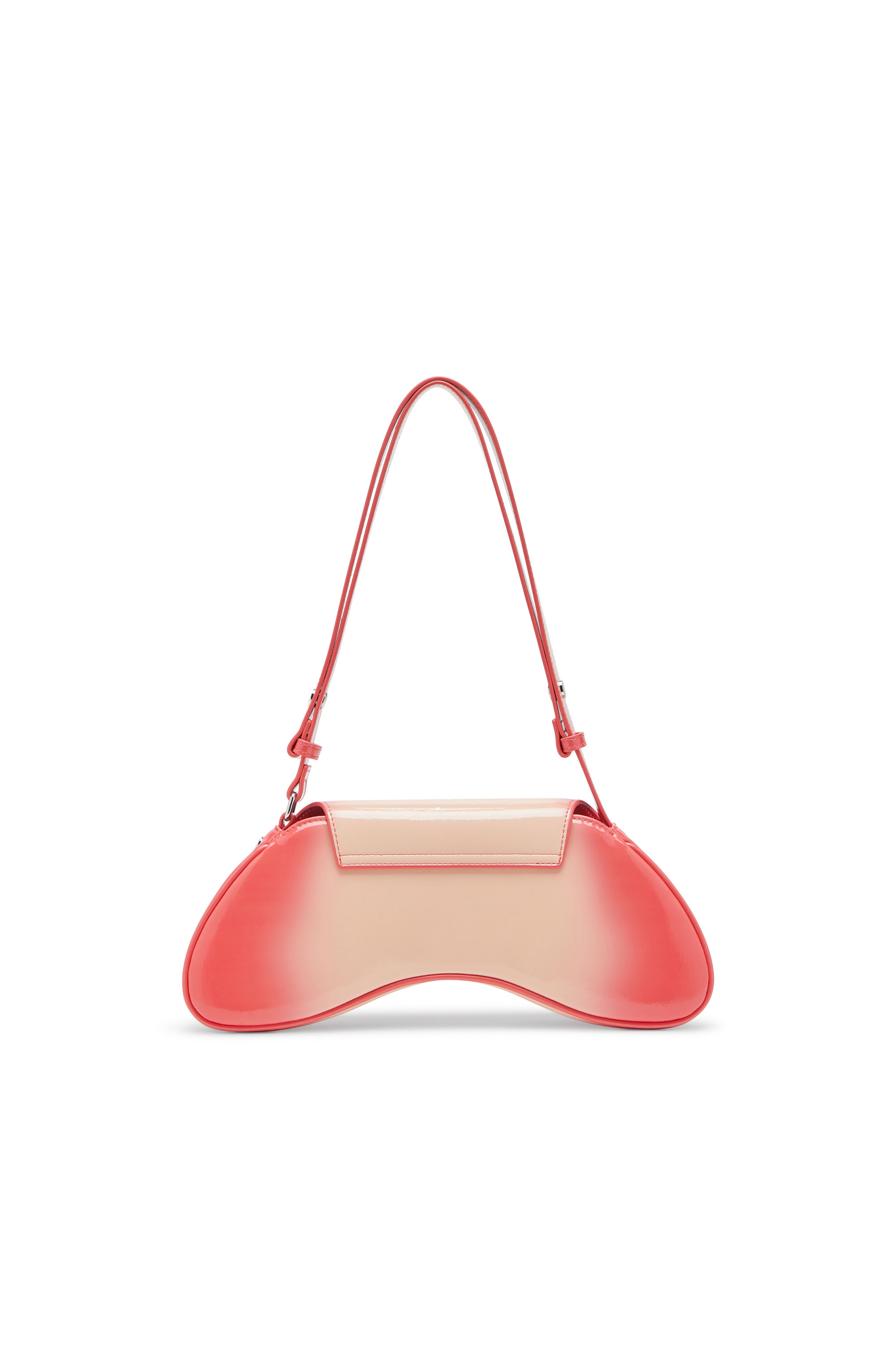 Diesel - PLAY CROSSBODY, Play-Borsa in PU stampato lucido Donna in Rosa - 2