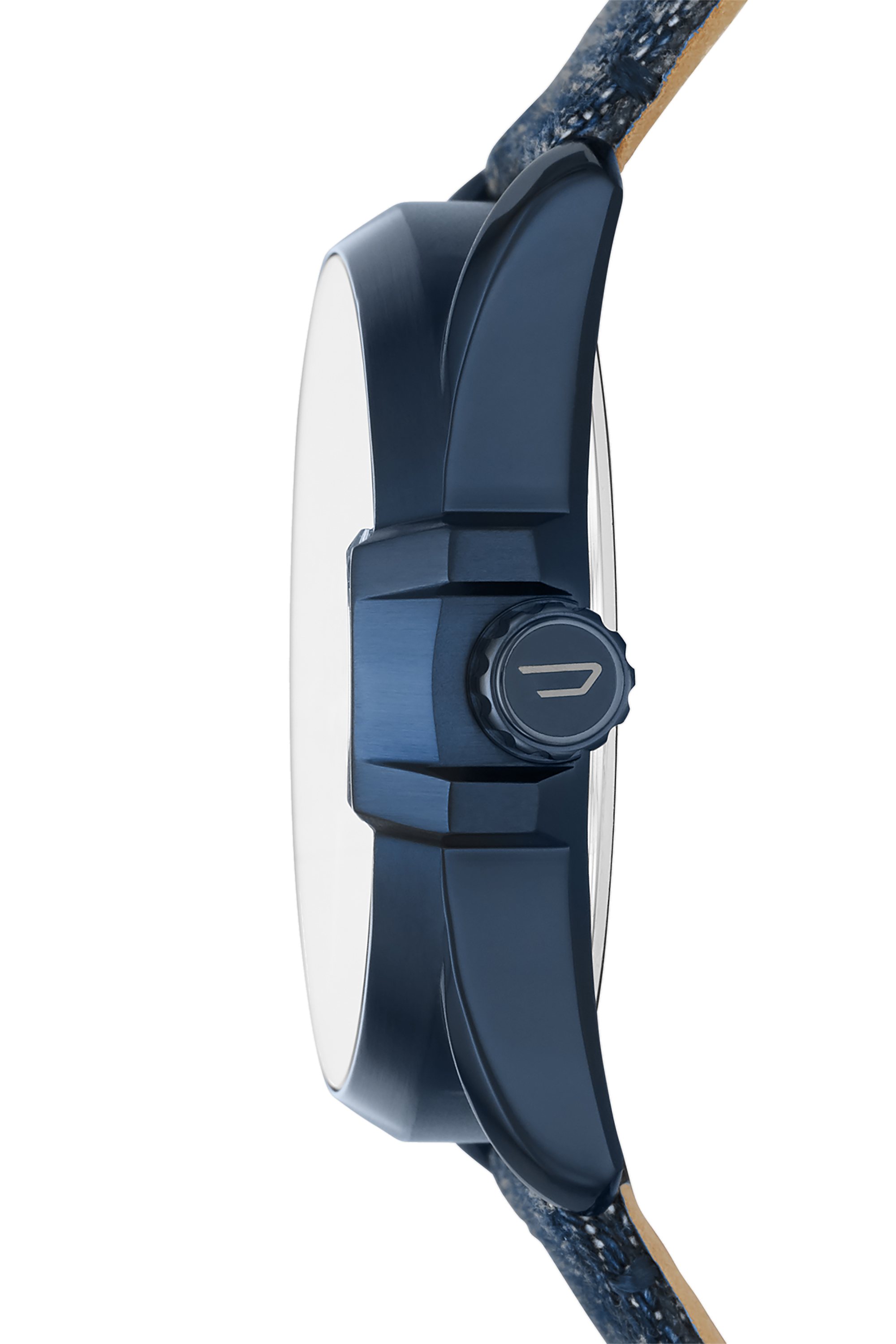 Diesel - DZ1932, Herren MS9-Armbanduhr mit drei Zeigern und Denim-Armband in Jeansblau - 3