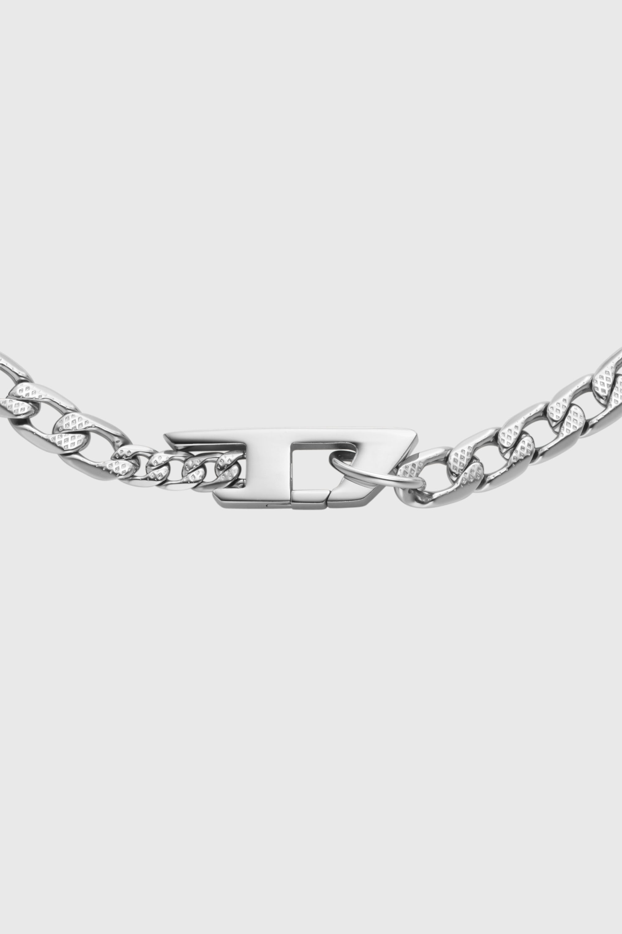 Diesel - DX1497, Collier cha&icirc;ne en acier inoxydable Mixte in Gris argent&eacute; - 2
