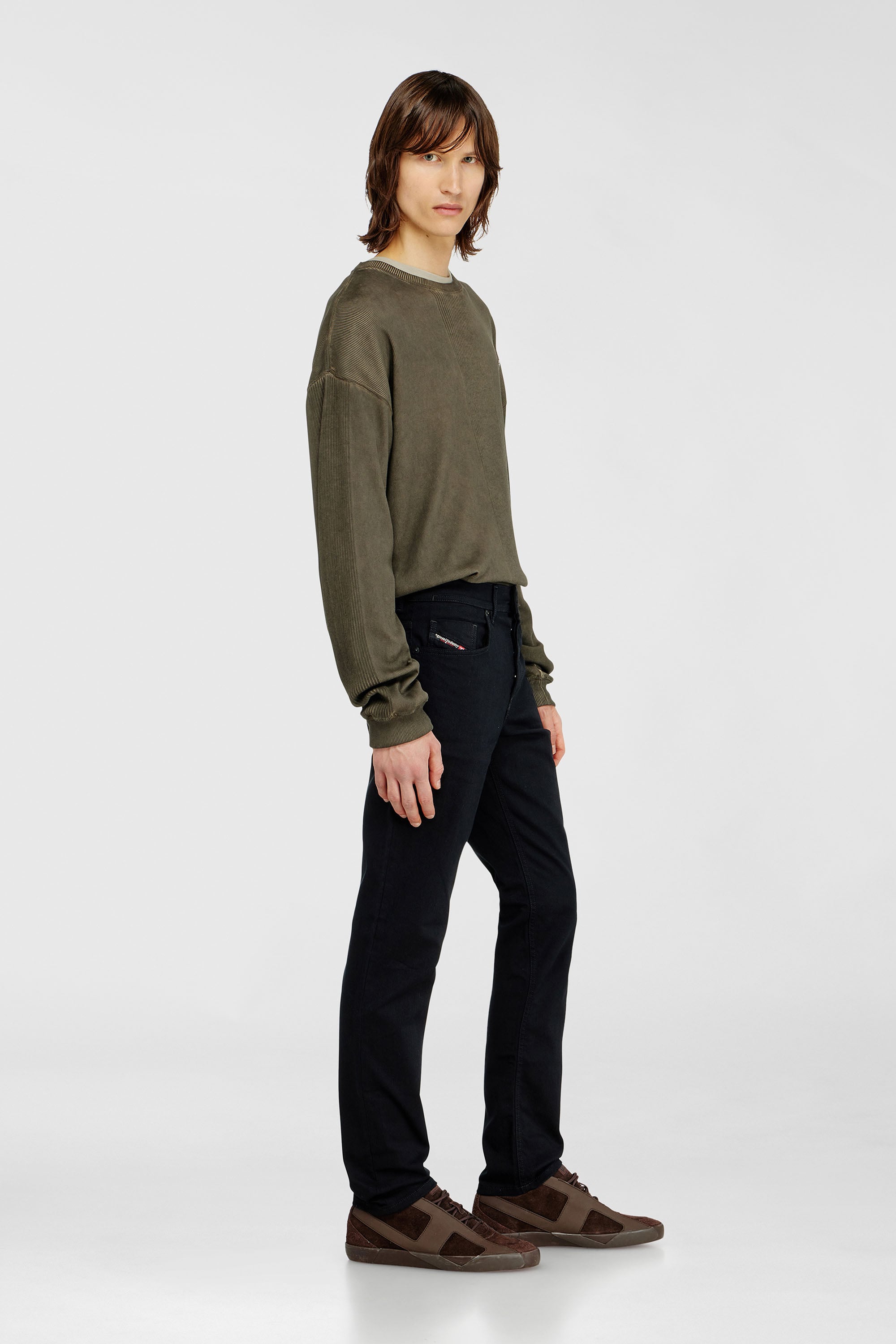 Diesel - Regular Jeans 2023 D-Finitive 069YP Homme, Noir/Gris fonc&eacute; - Image 1