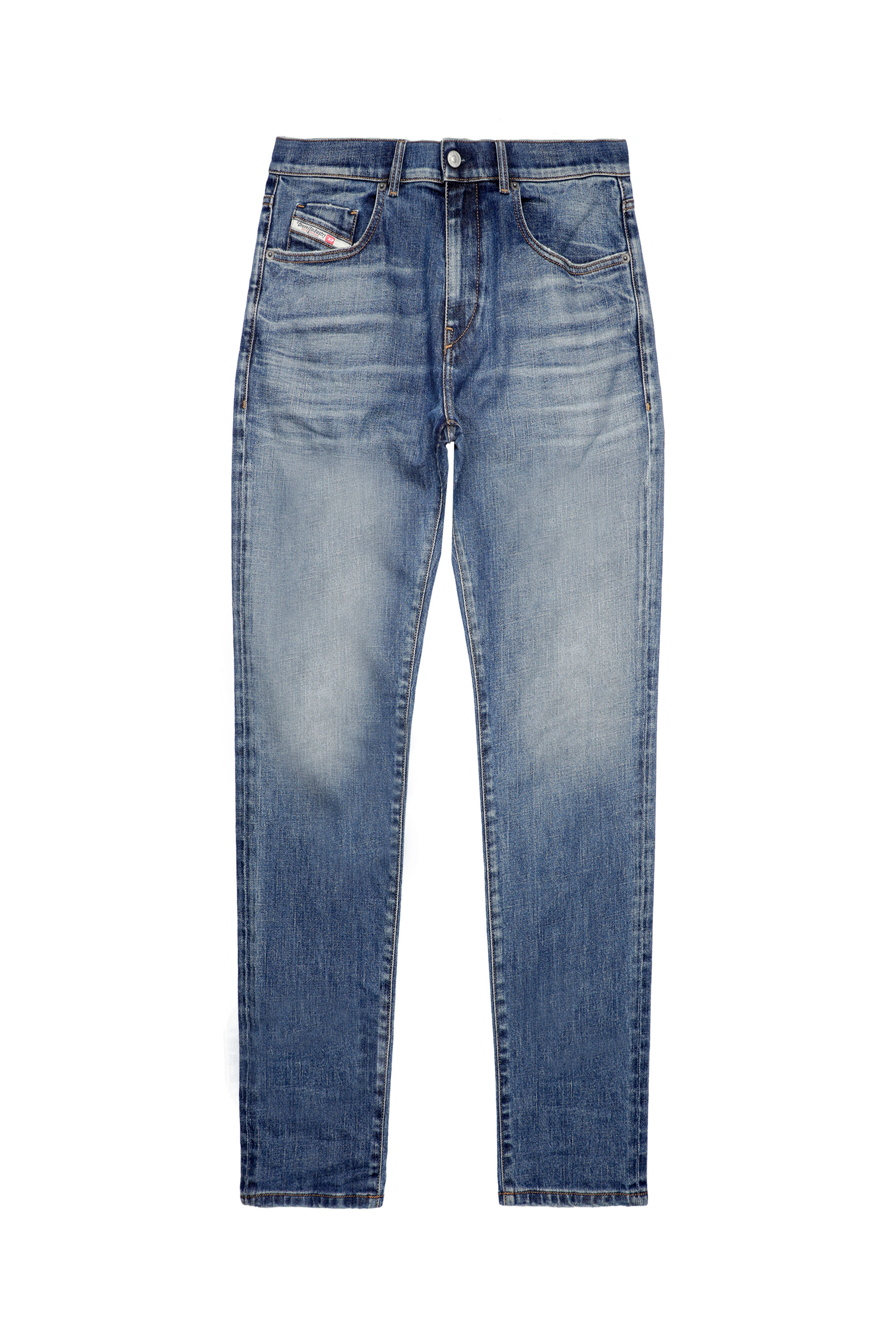 Diesel - 2019 D-Strukt 09C61 Slim Jeans, Medium blue - Image 6