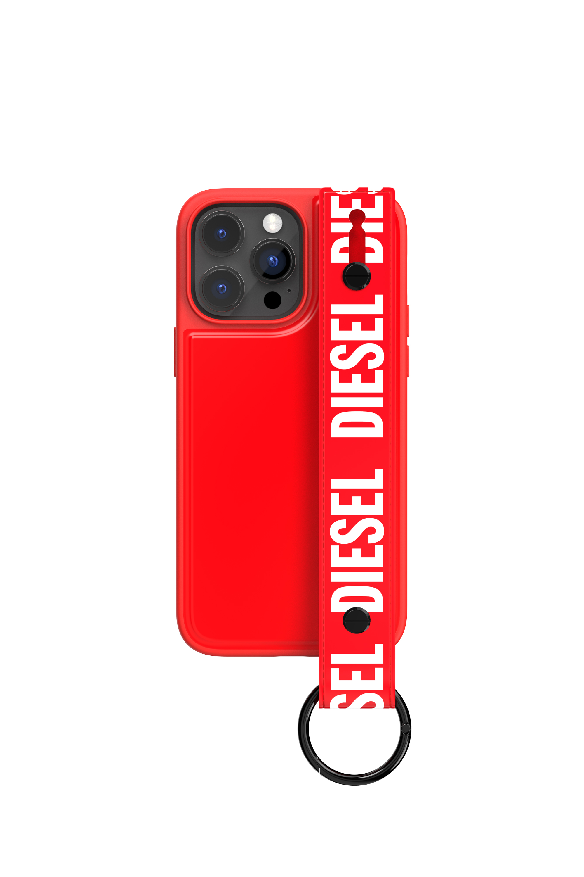 Diesel - 50288 MOULDED CASE, Coque avec bande rétractable pur iPhone 14 Pro Max Mixte in Rouge - 2