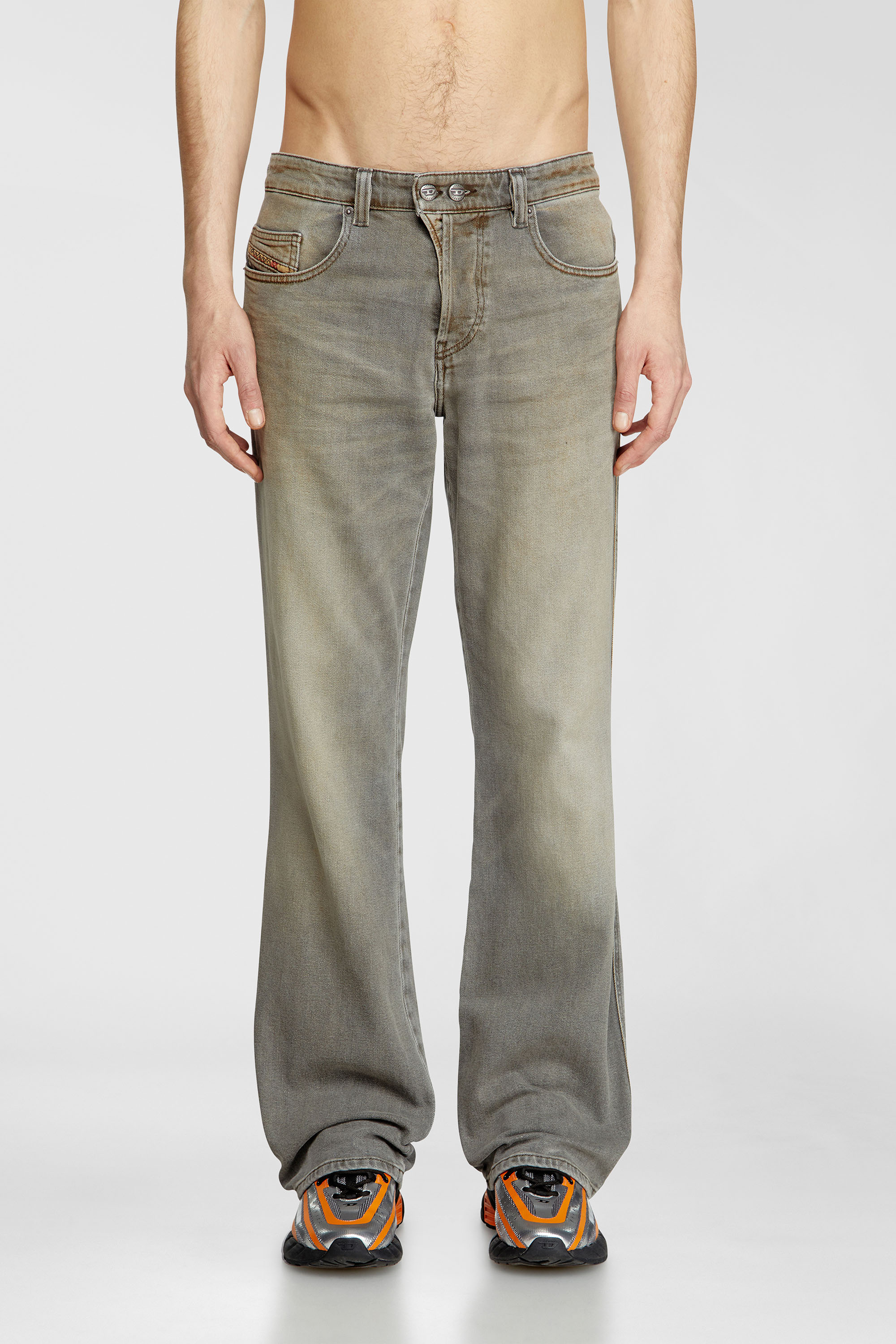 Diesel - Herren Bootcut Jeans 1998 D-Buck 09L37, Hellgrau - 2