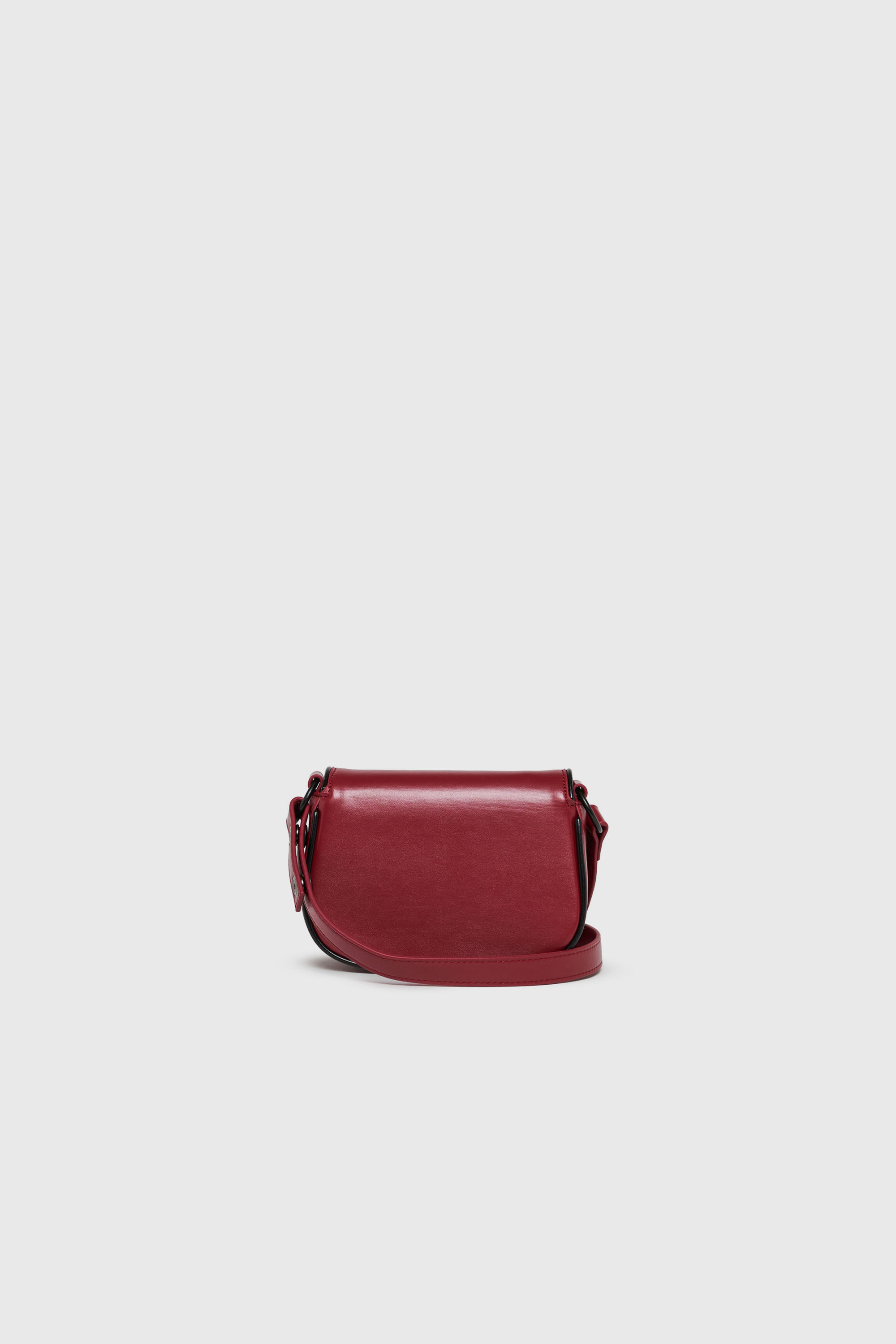 Diesel - WIRT, WIRT - Sac bandouli&egrave;re avec logo Oval D emboss&eacute; Femme in Rouge - 2