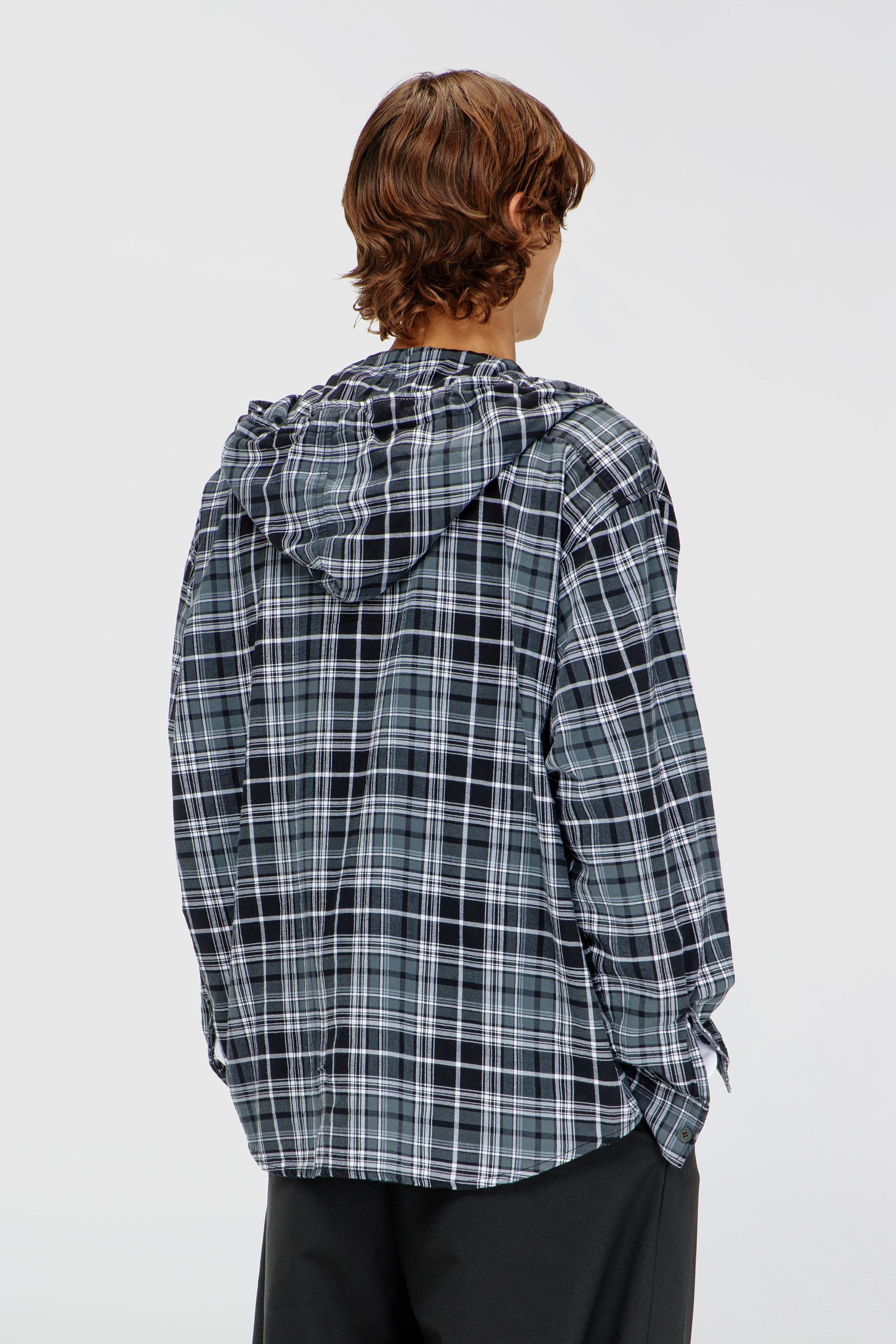 S-DRUM-HOODY-DGBT, Nero/Bianco