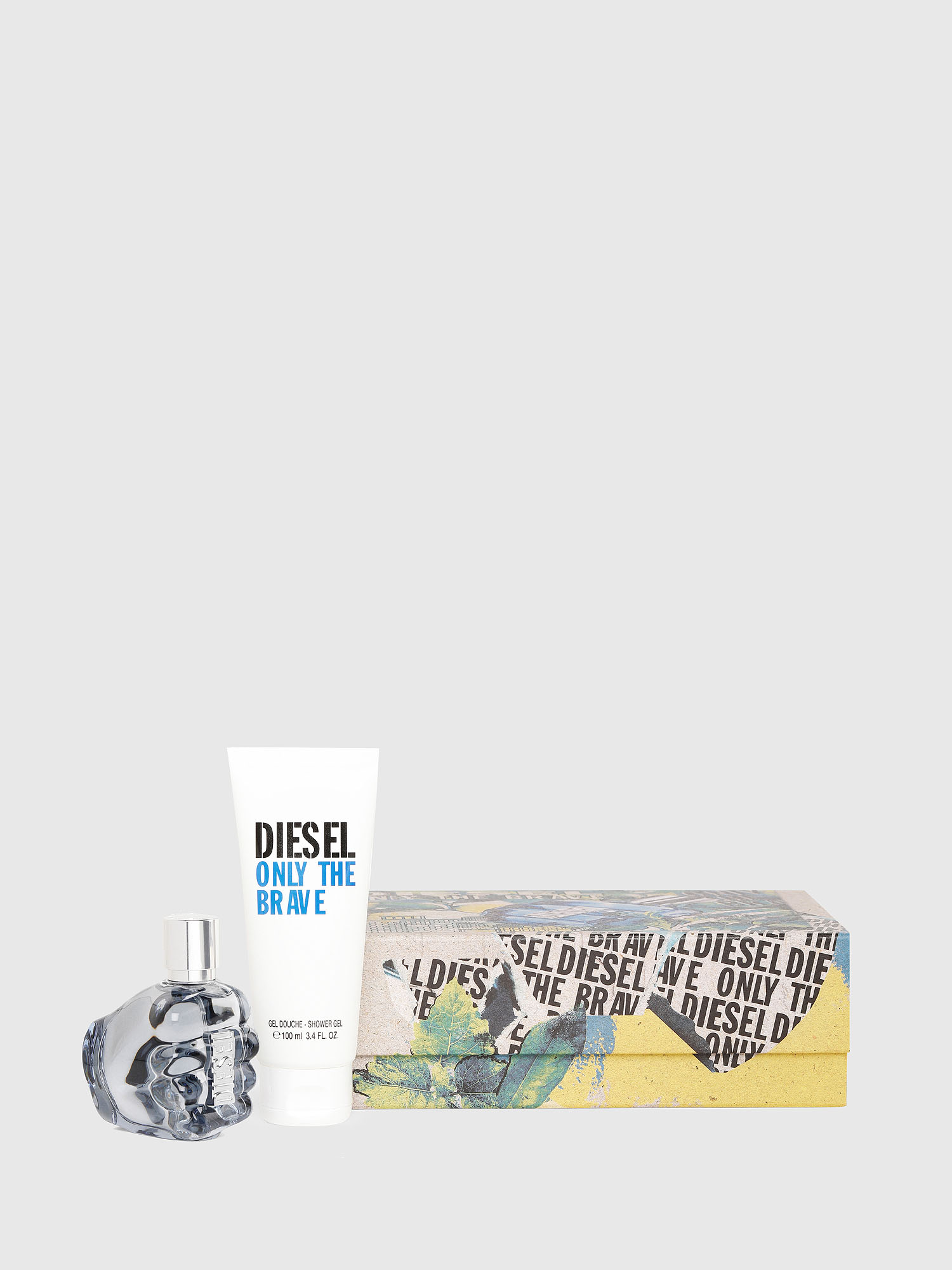 Diesel - ONLY THE BRAVE 50 ML GIFT SET, Herren Only The Brave-Geschenkset in Weiß - 1