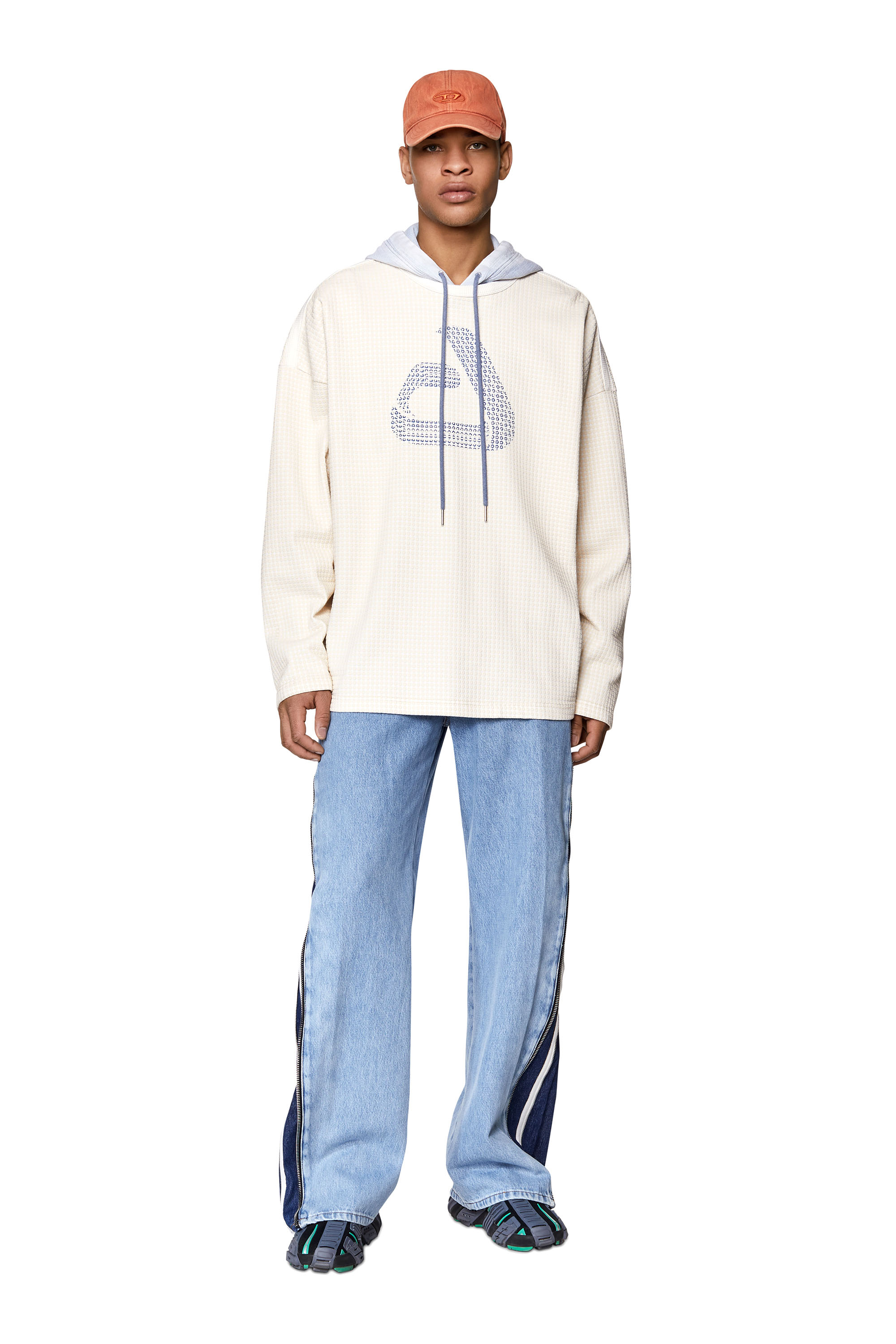 Diesel - 1955 D-Rekiv 09D17 Straight Jeans, Light Blue - Image 2
