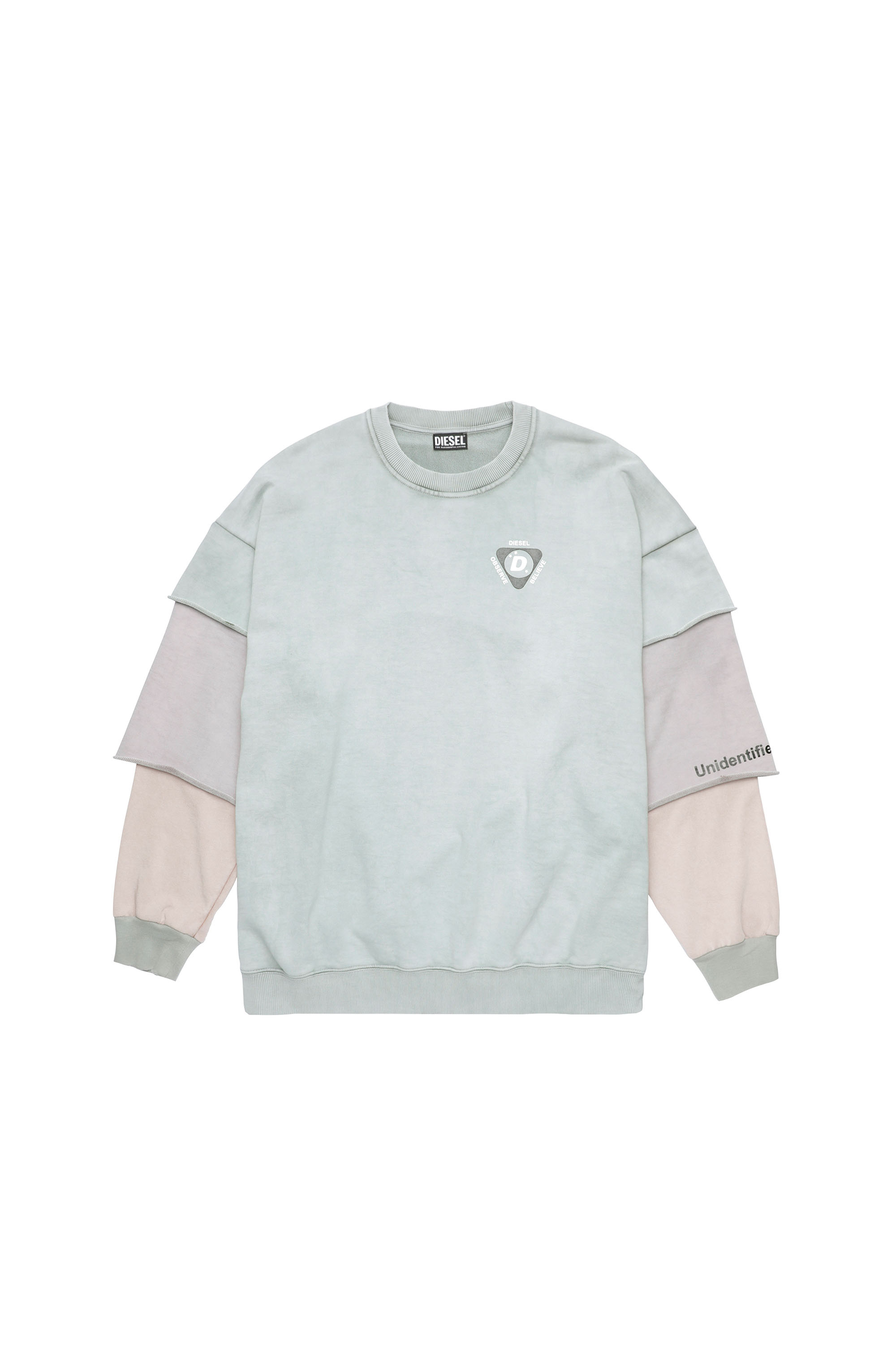 S-GRUB, Gris Clair - Pull Cotton