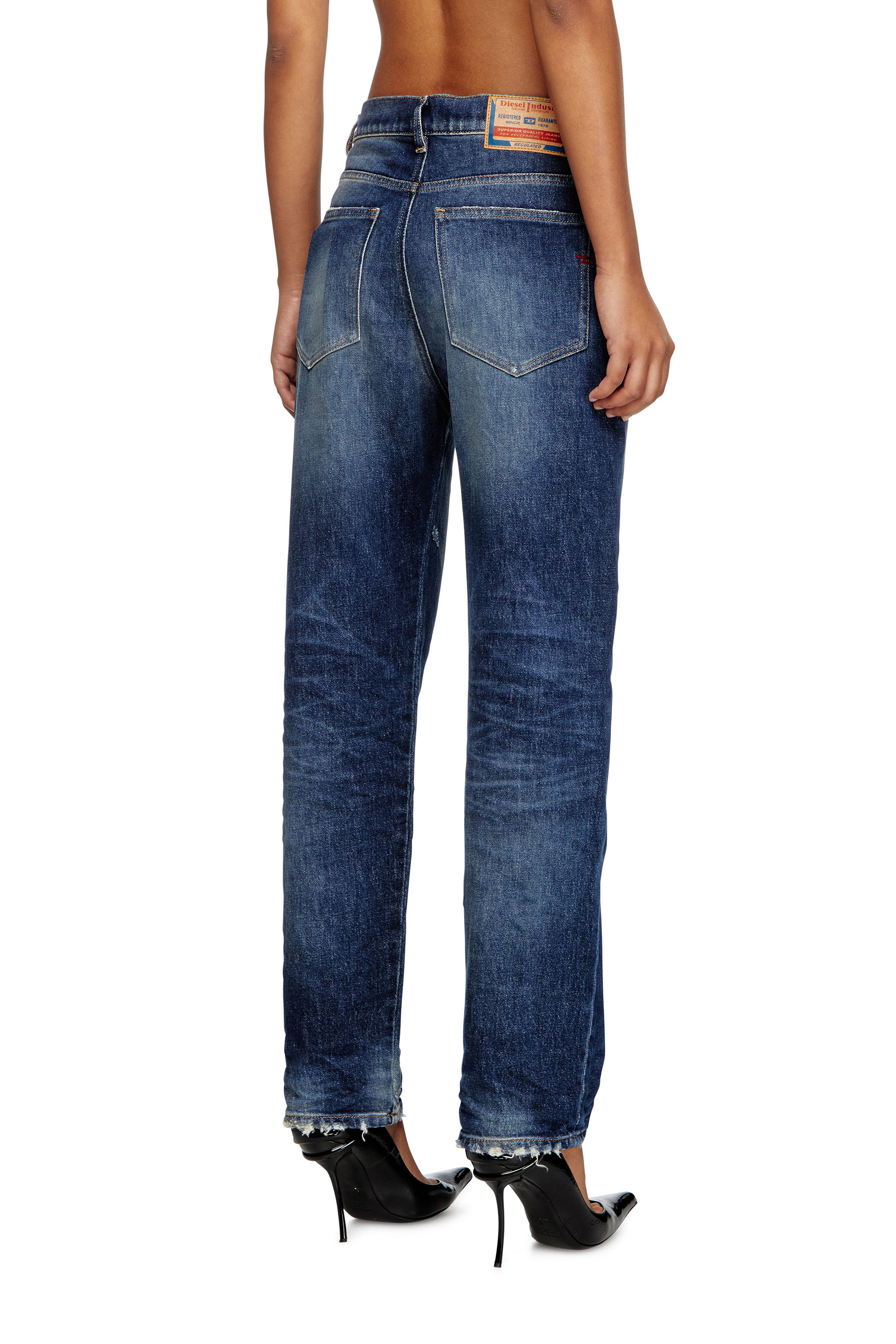 Diesel - Damen Regular Jeans 2016 D-Air 09J56, Dunkelblau - 2