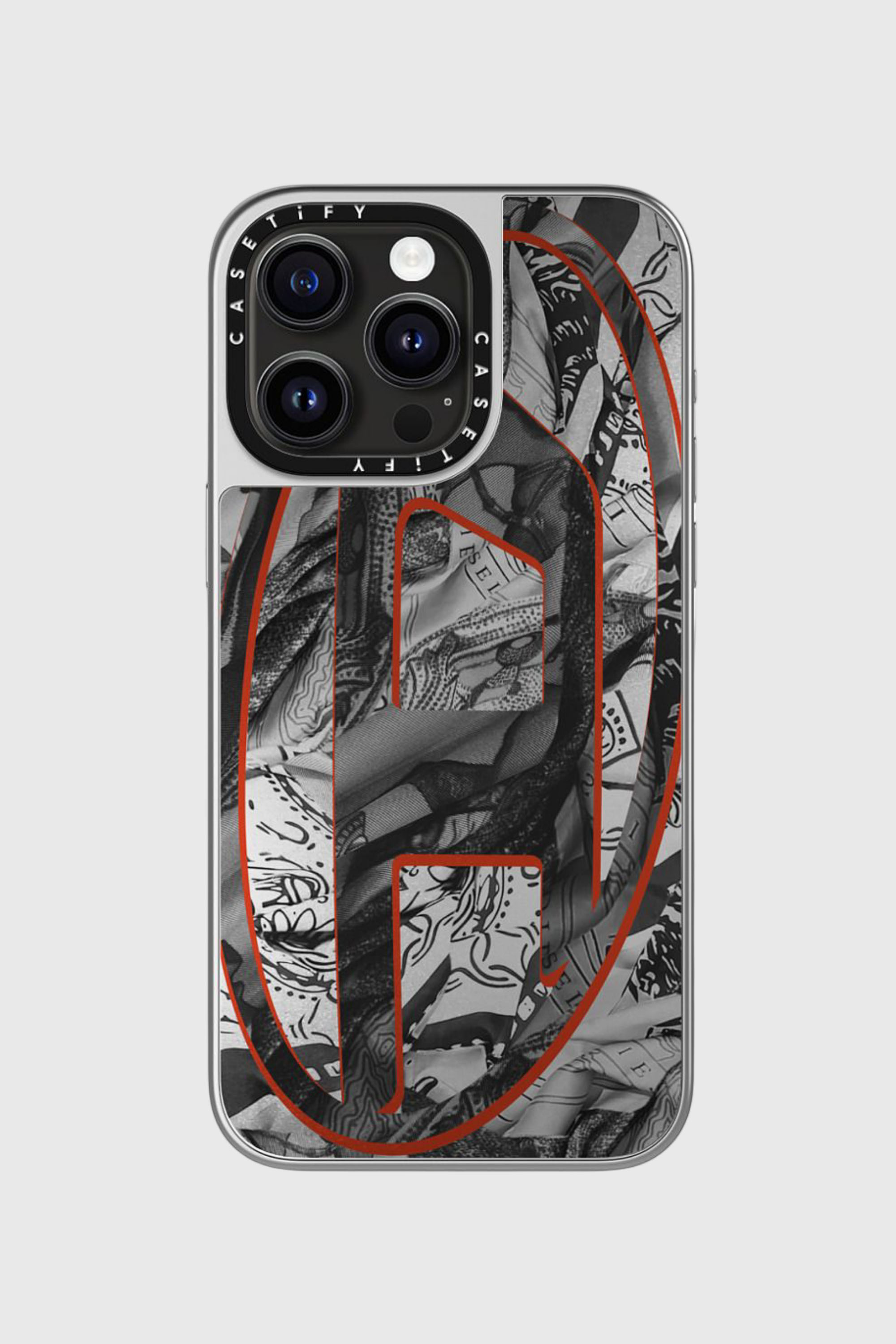 Diesel - 60337 CASETIFY MOULDED CASE, Coque MagSafe Bandana iPhone 15 Pro Max Mixte in Polychrome - 4