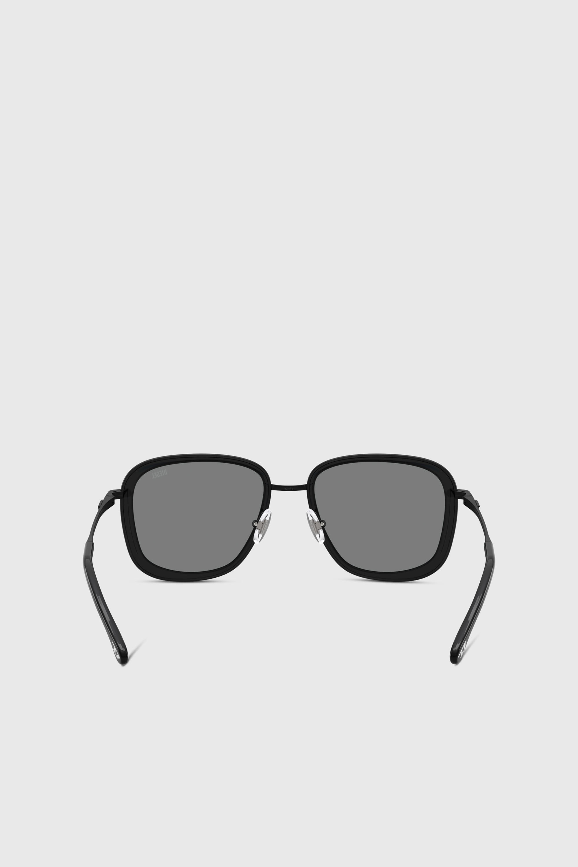 Diesel - 0DL1017, Unisex Quadratische Sonnenbrille in Schwarz - 3