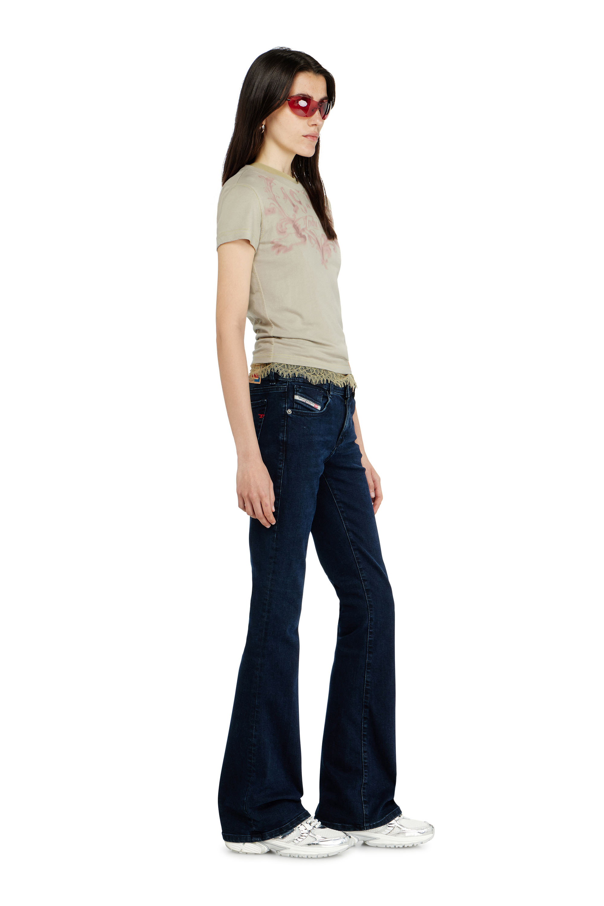 Diesel - Damen Bootcut Jeans 1969 D-Ebbey 0KBBG, Dunkelblau - 2