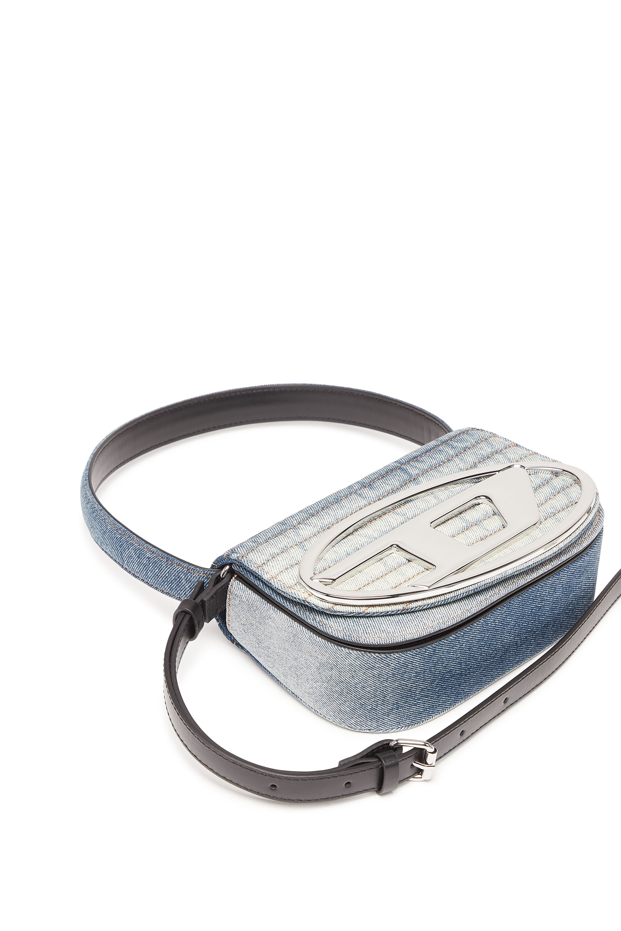 Diesel - 1DR, 1DR - Sac épaule iconique en denim solarisé Femme in Polychrome - 5