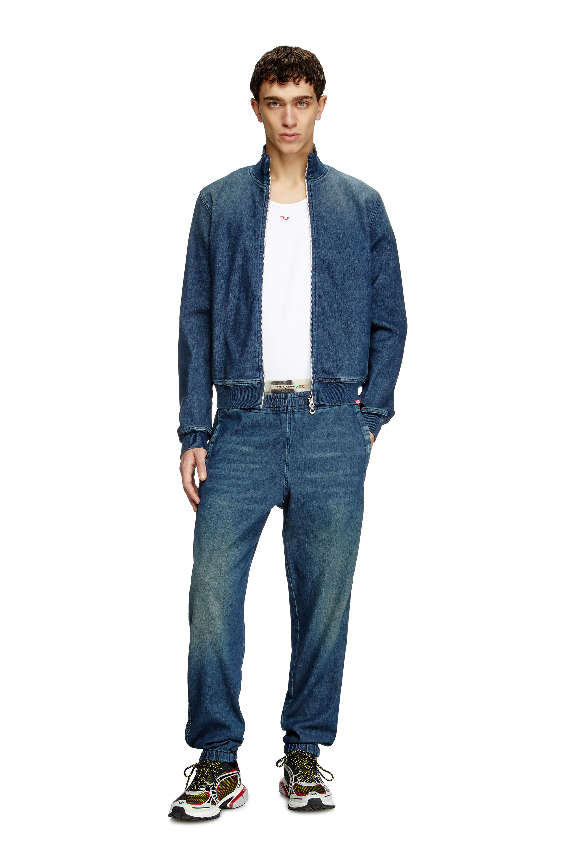 Slim D-Labb Track denim 09L75, Medium blue Diesel - Unisex's Slim D-Labb Track denim 09L75, Medium blue - 1