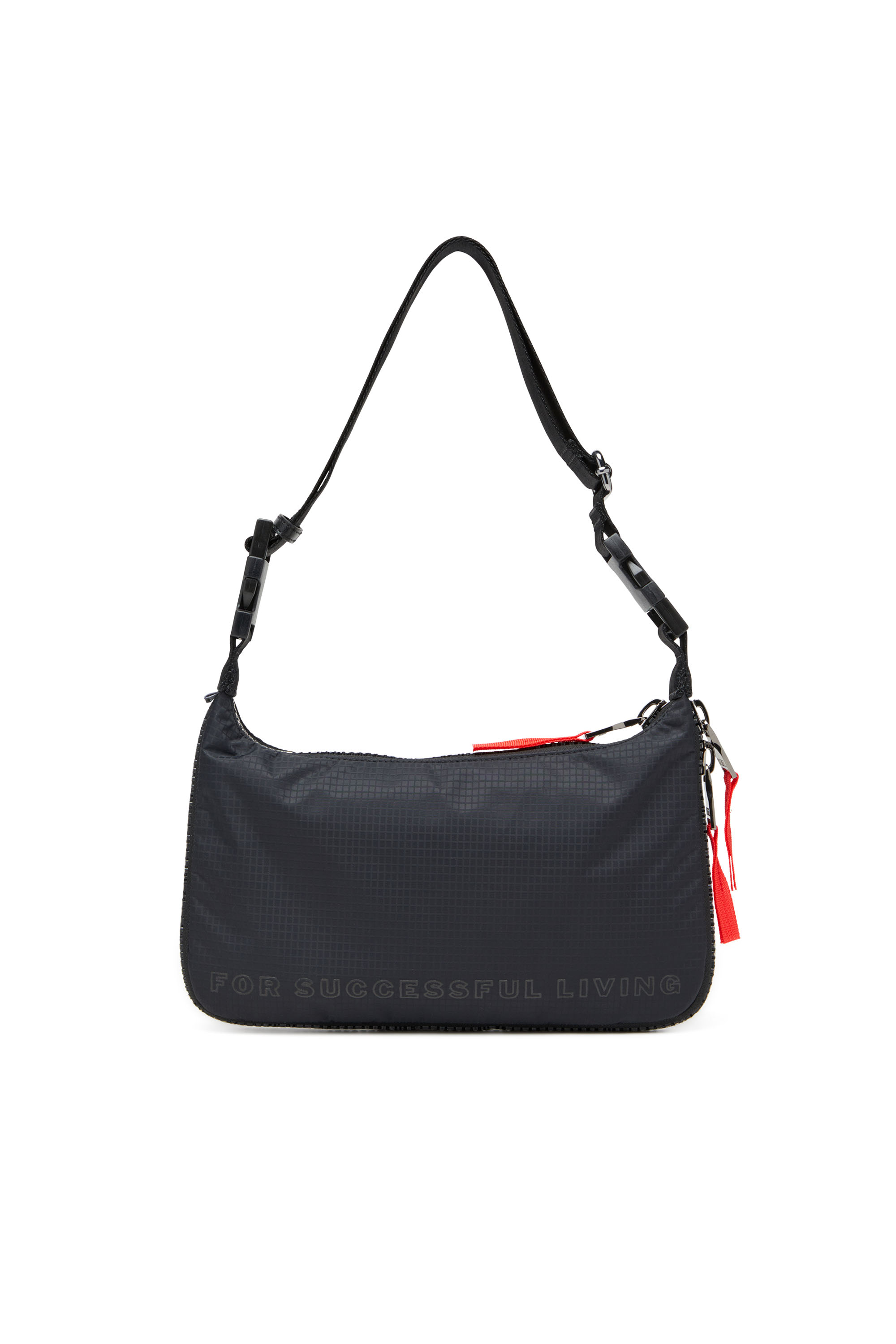 Diesel - ZIP-D CROSSBODY BAG X, Unisex Zip-D X-Erweiterbare Utility-Schultertasche in Schwarz - 2