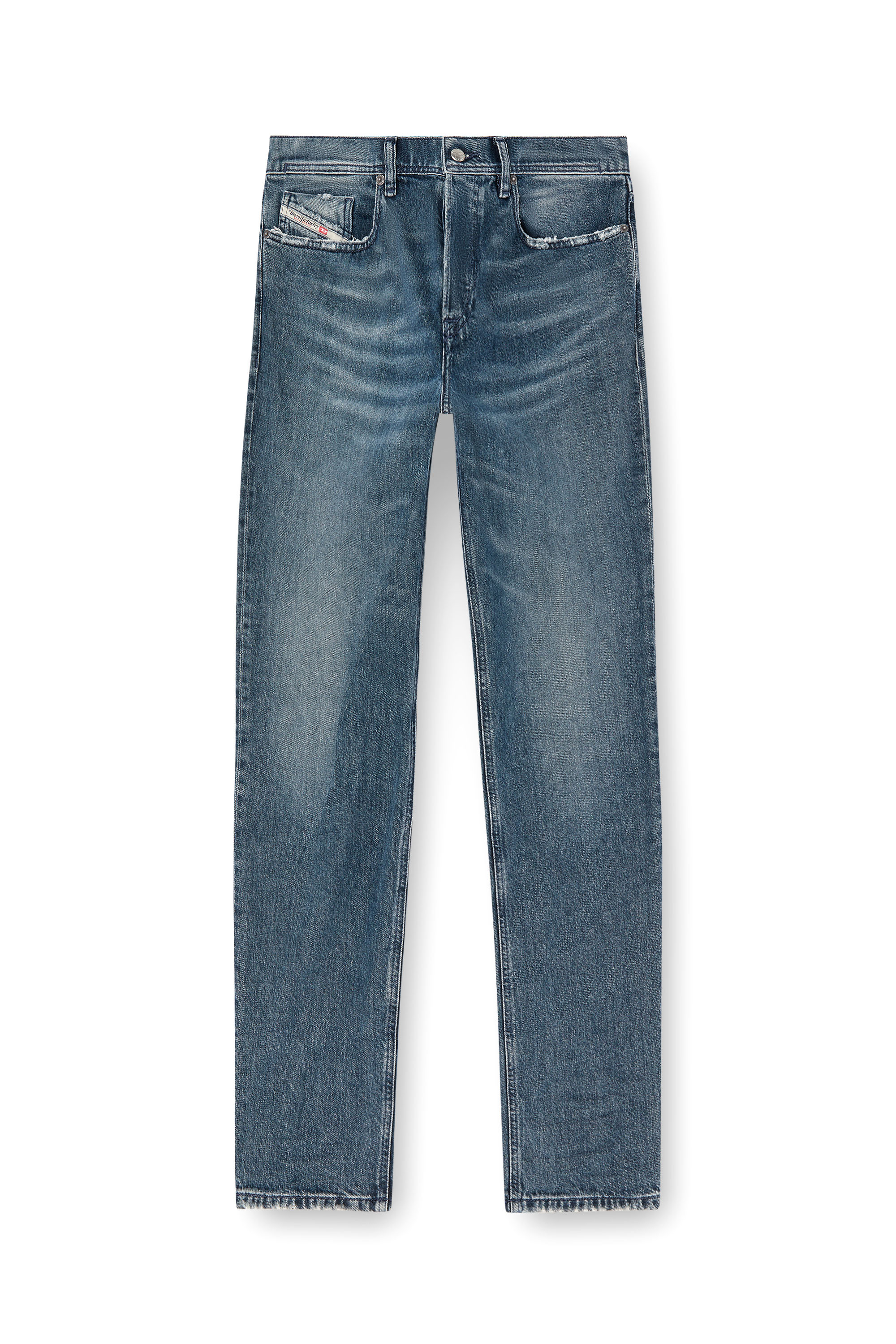 Diesel - Regular Jeans 2023 D-Finitive 007Y7 Uomo, Blu medio - Image 3