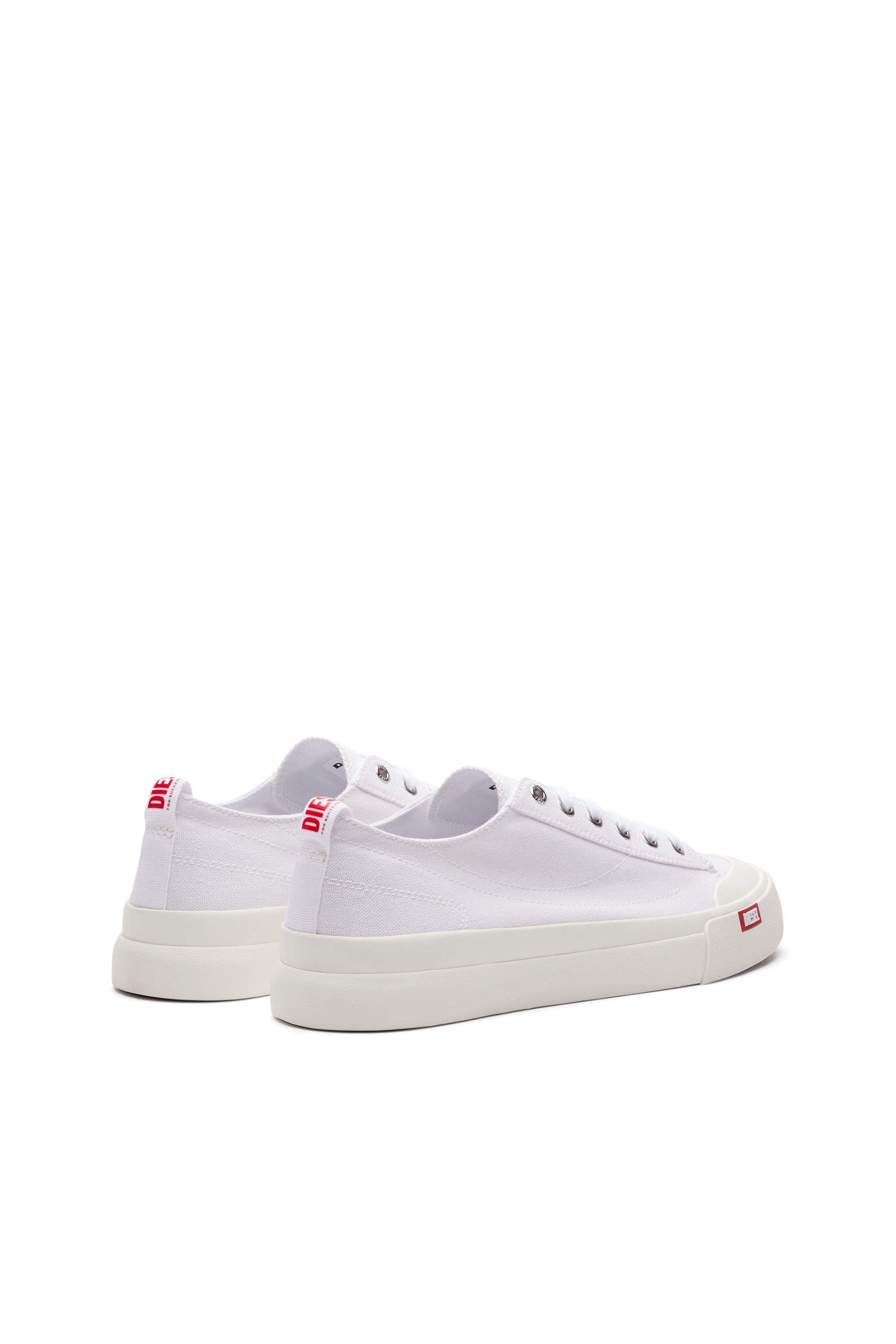 Diesel - S-ATHOS LOW W, S-Athos Low-Sneakers en toile Femme in Blanc - 3