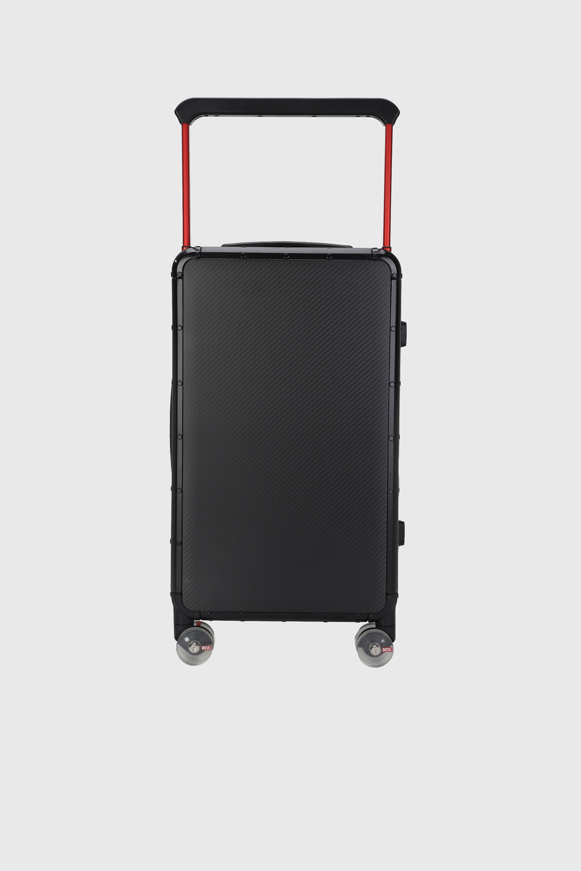 Diesel - DSL CARBON FIBER TROLLEY-BLACK- DSL001, Valigia in fibra di carbonio taglia M Unisex in Nero - 2