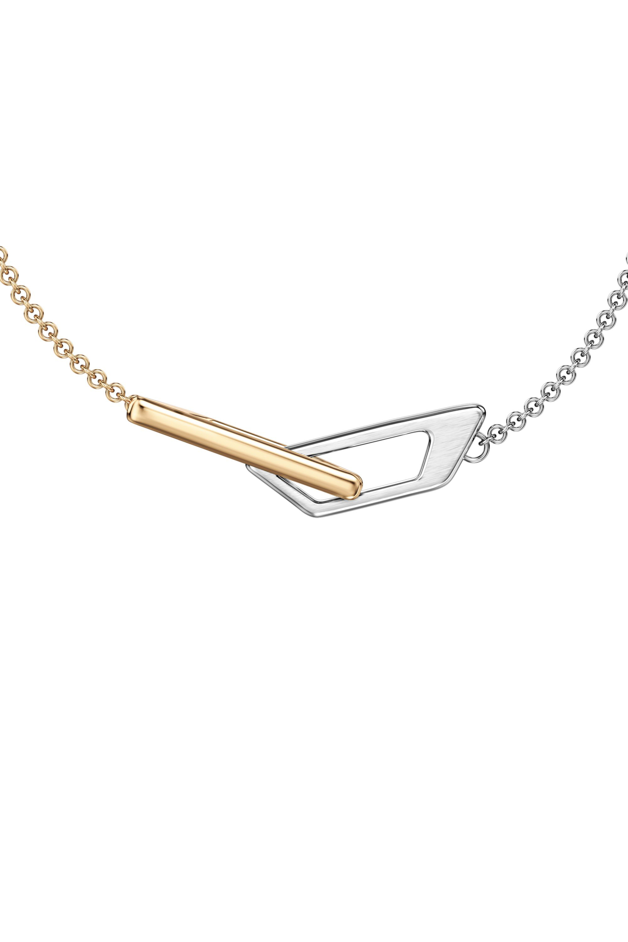 Diesel - DX1686931  JEWELLERY, Unisex Armband aus Edelstahl in Silber/Gold - 3