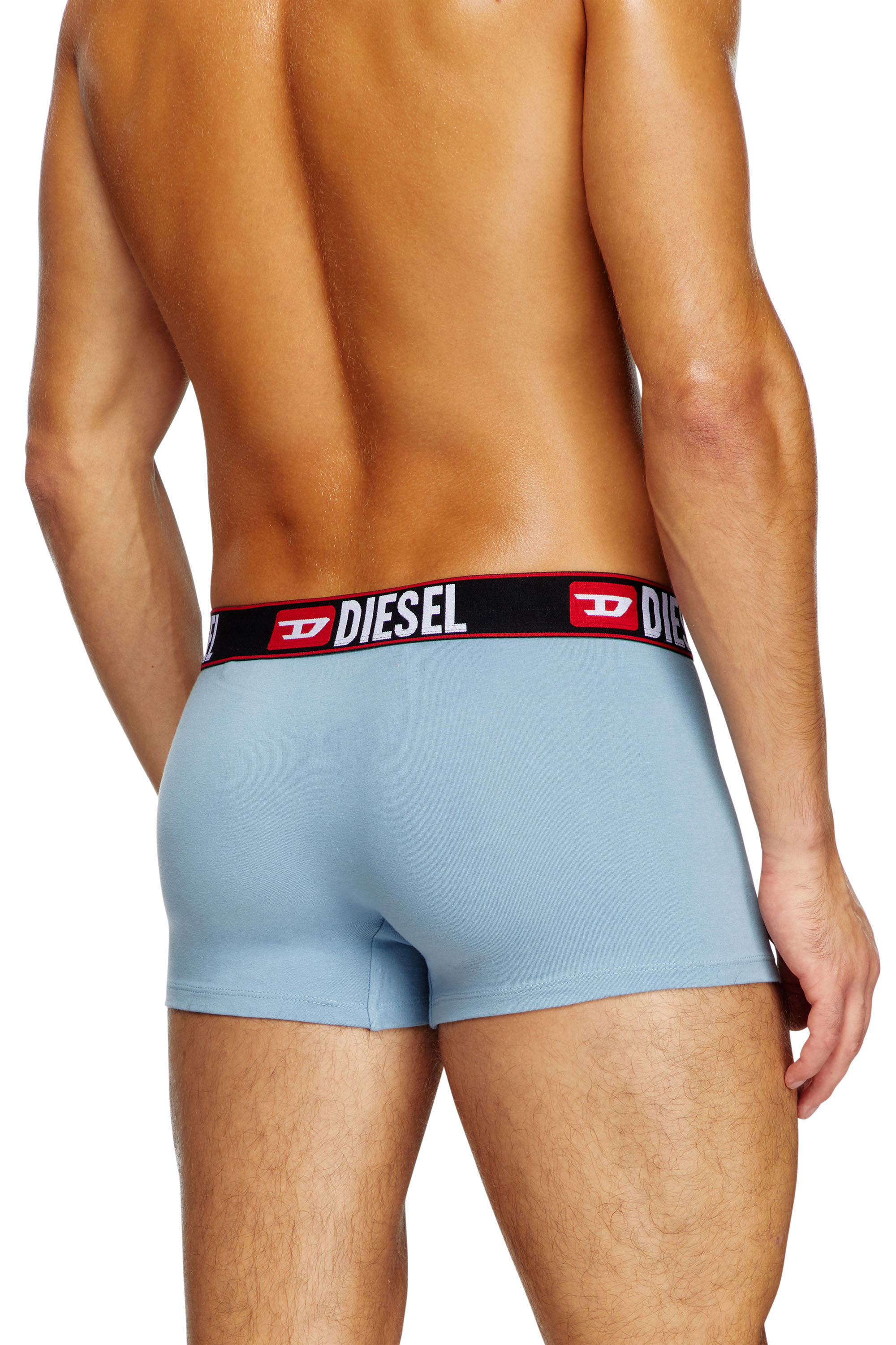 Diesel - UMBX-DAMIENTHREEPACK, Herren Retropants mit Wolken-Motiv im Dreierpack in Blau - 3