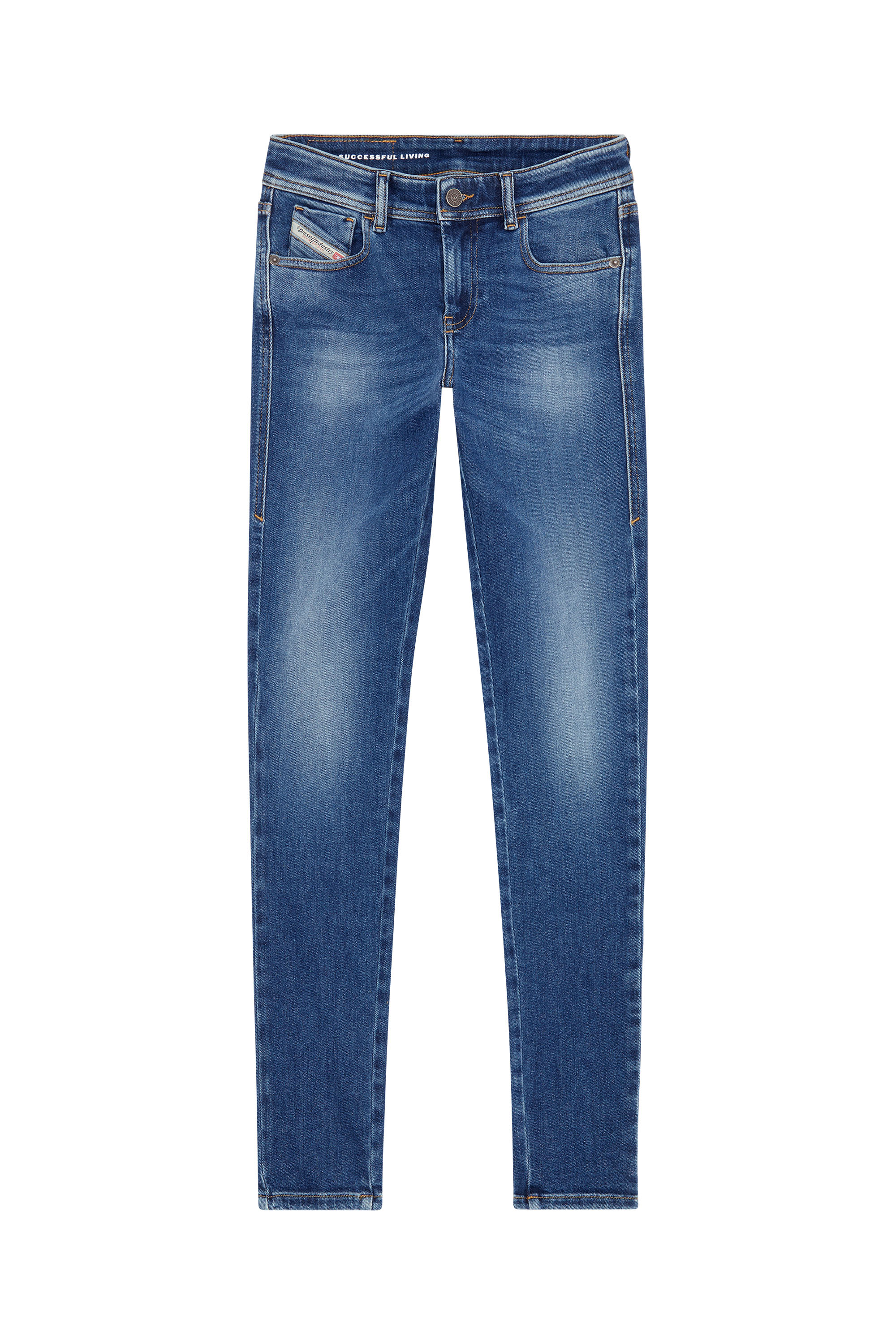 Diesel - 2017 Slandy 09F86 Super skinny Jeans, Bleu moyen - Image 5