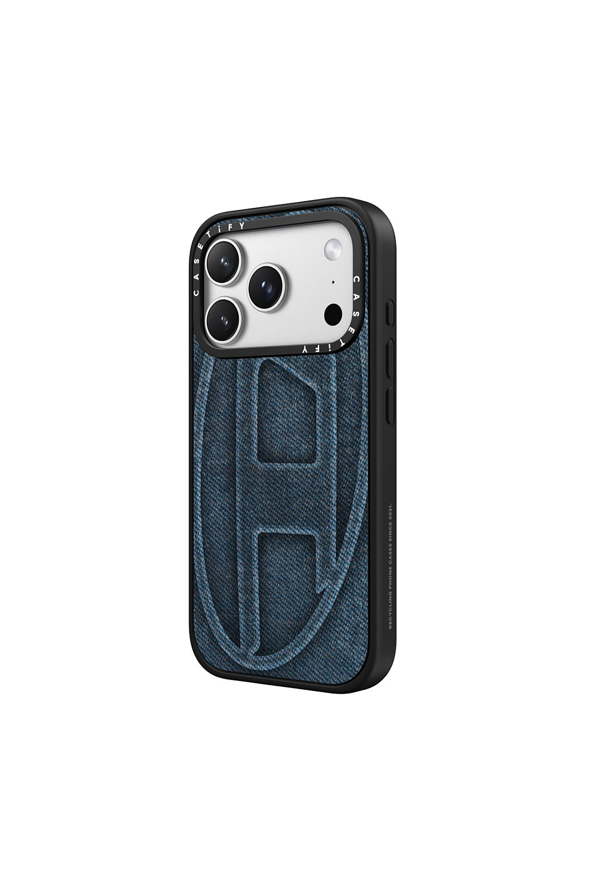Diesel - 60580 MOULDED CASE, Unisex H&uuml;lle Oval D impact f&uuml;r iPhone 17 Pro in Blau - 2