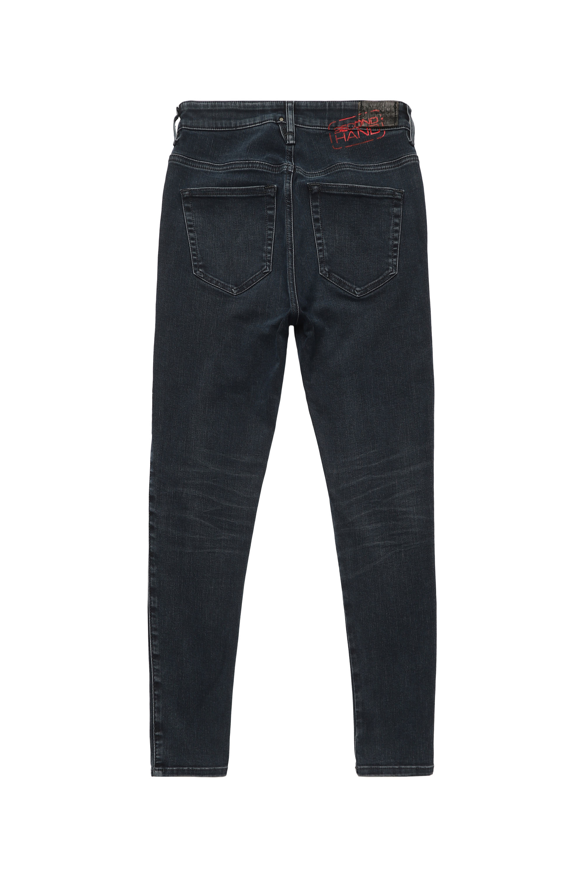 D-SLANDY-HIGH, Dark Blue Diesel - D-SLANDY-HIGH, Woman's Diesel Woman - Jeans Dark blue in Dark Blue - 2