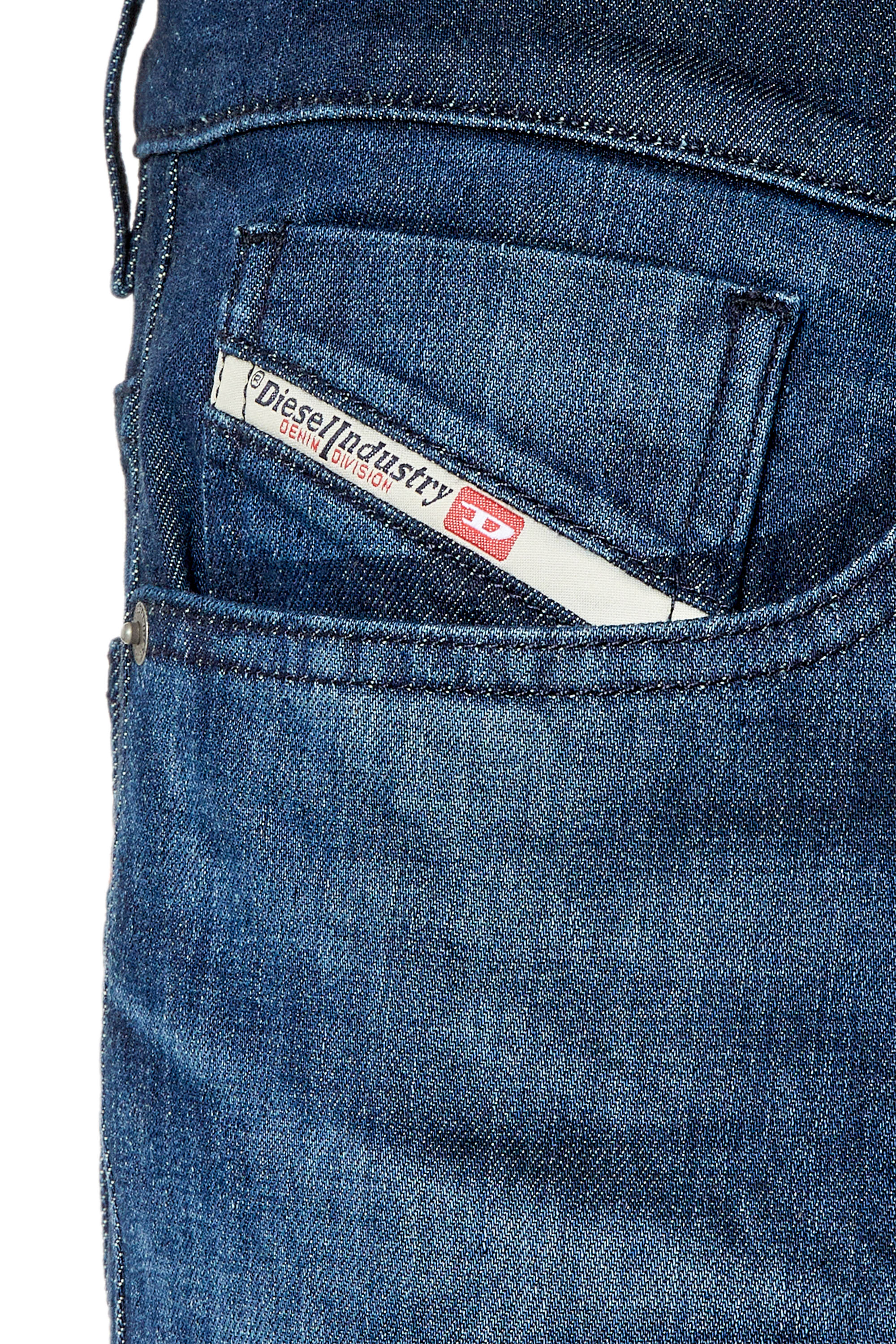 Diesel - 2005 D-FINING 0TFAT Tapered Jeans, Dark Blue - Image 4