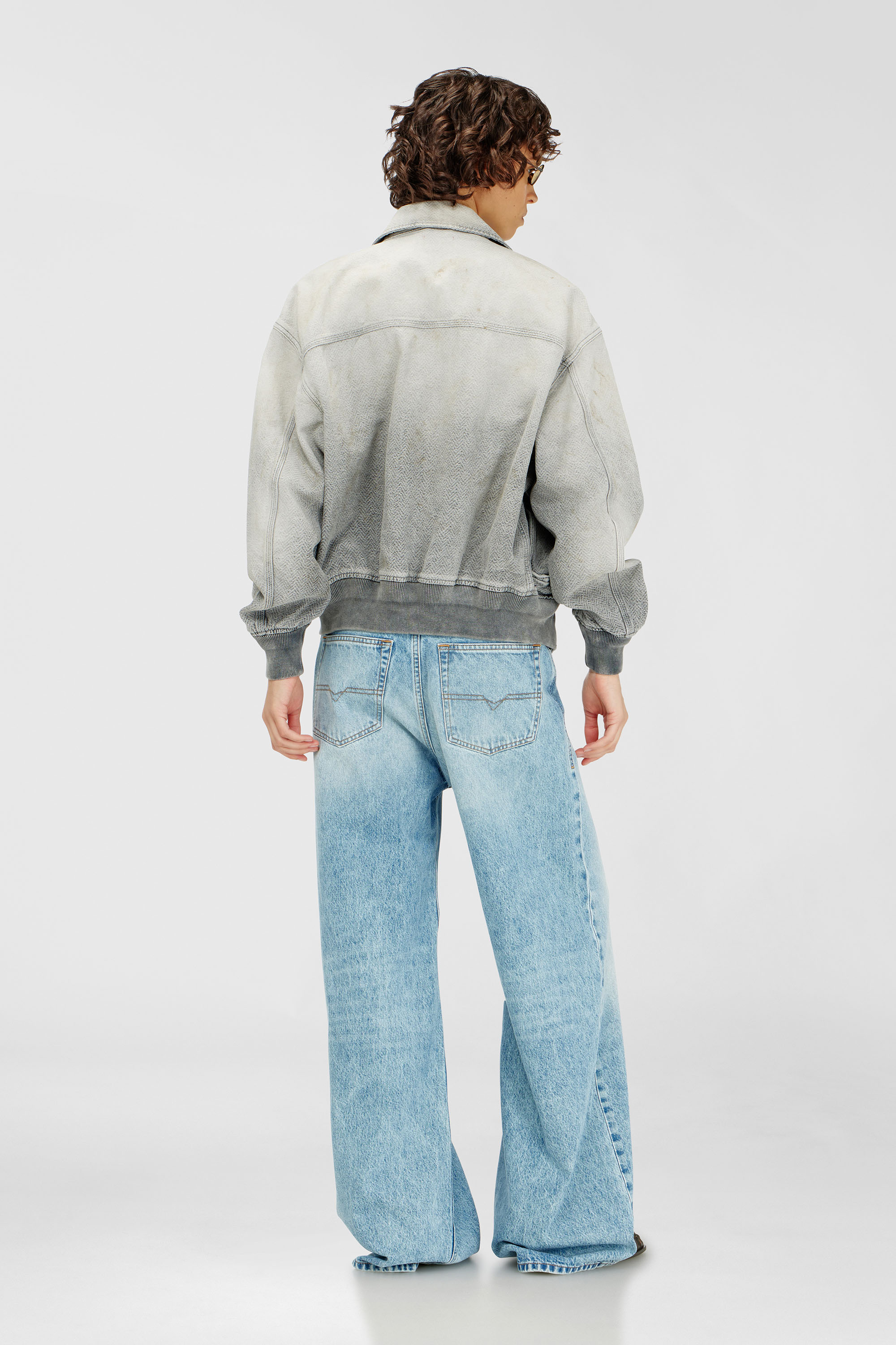 Diesel - Relaxed Jeans 1996 D-Sire 09I29 Mixte, Bleu Clair - Image 3