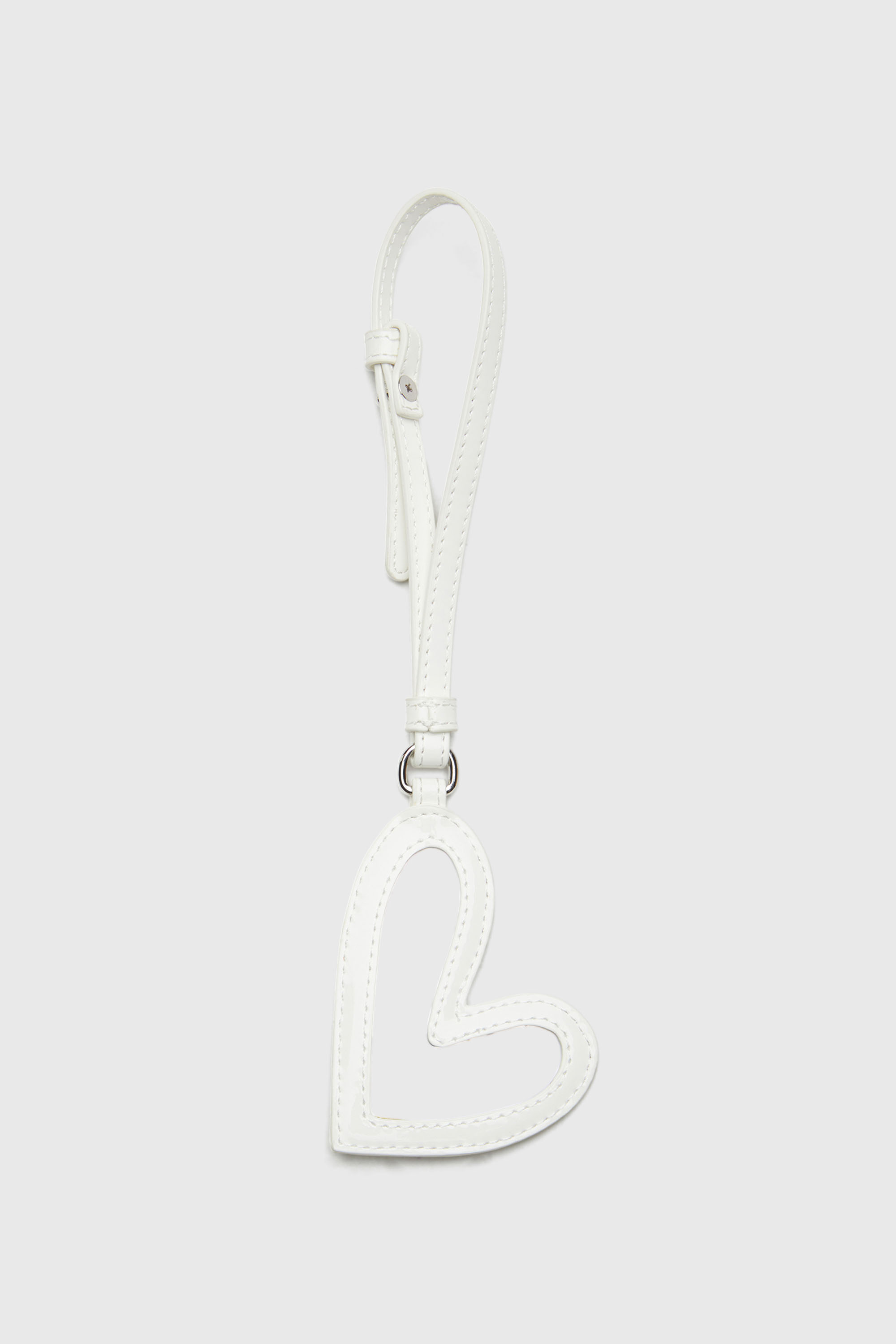 Diesel - PLAY MIRROR, Charm con specchio effetto lucido Donna in Bianco - 2