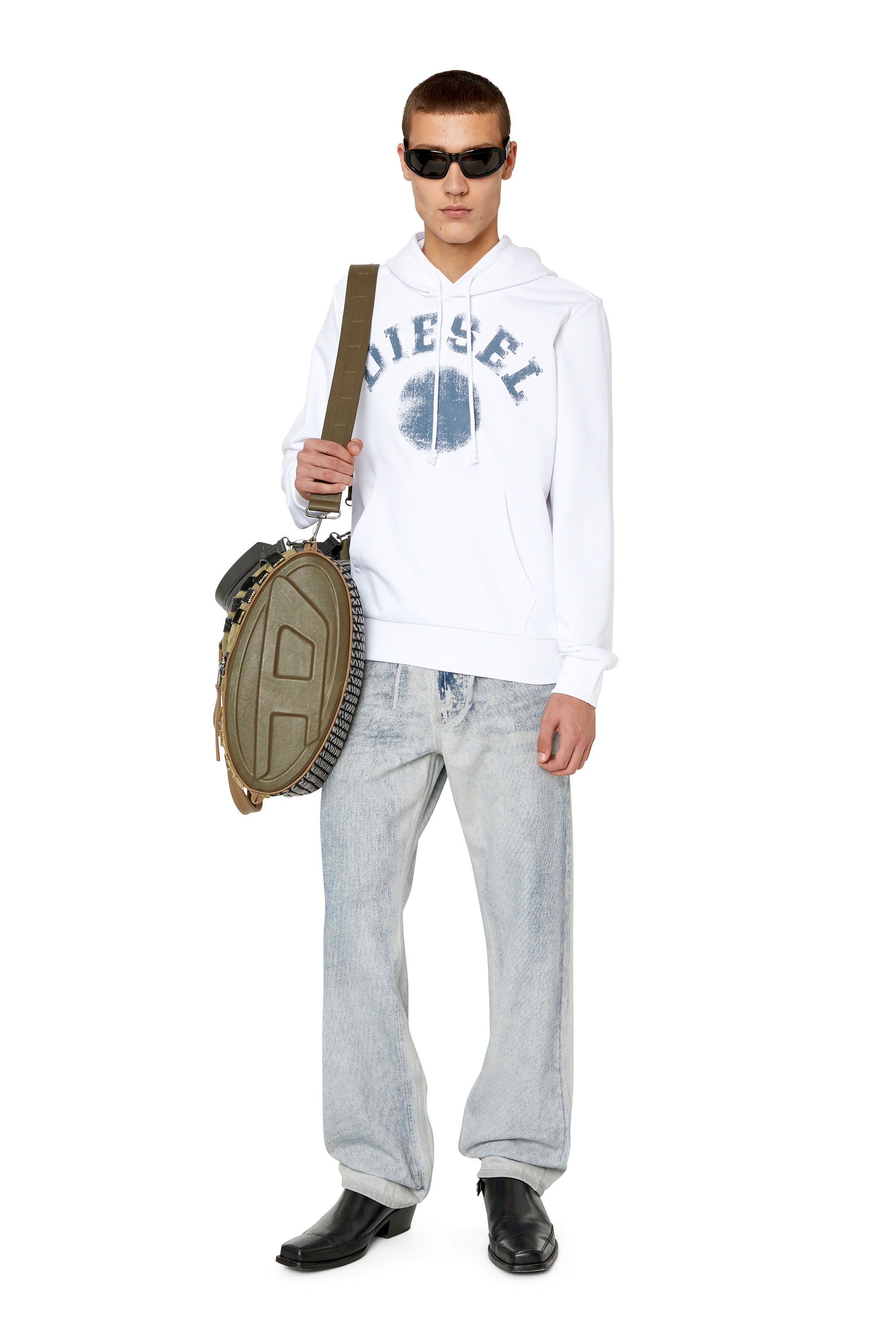 Diesel - S-GINN-HOOD-K30, Blanc - Image 2